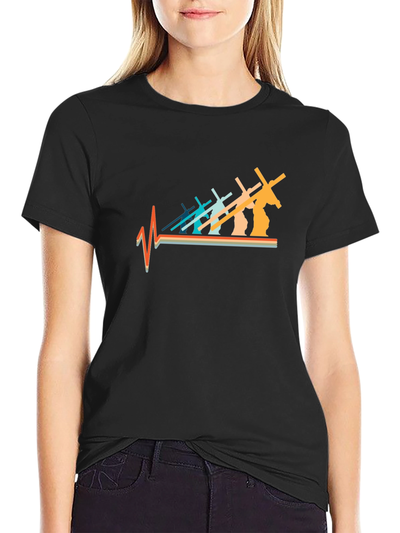 Faith Heartbeat Graphic Tee