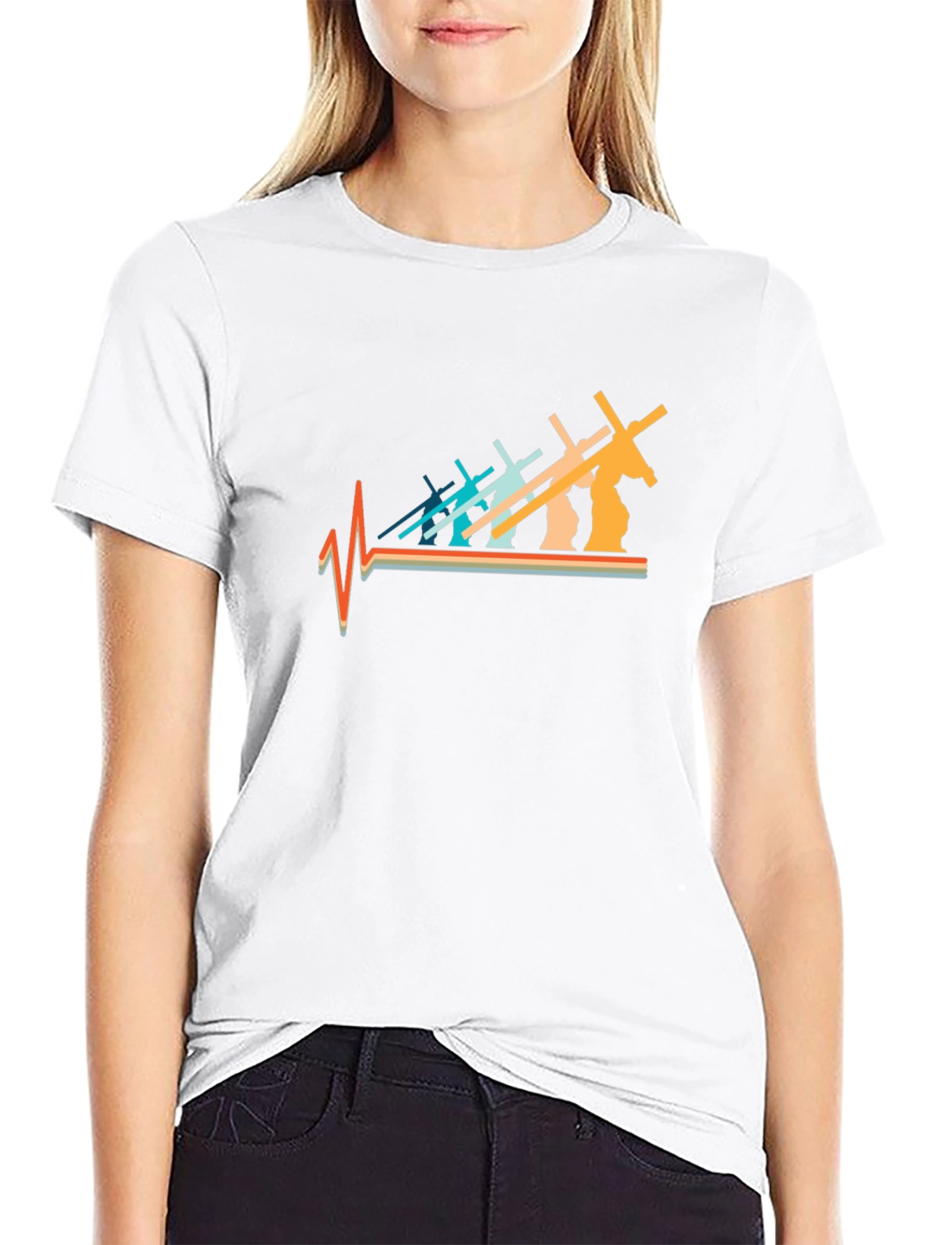 Faith Heartbeat Graphic Tee