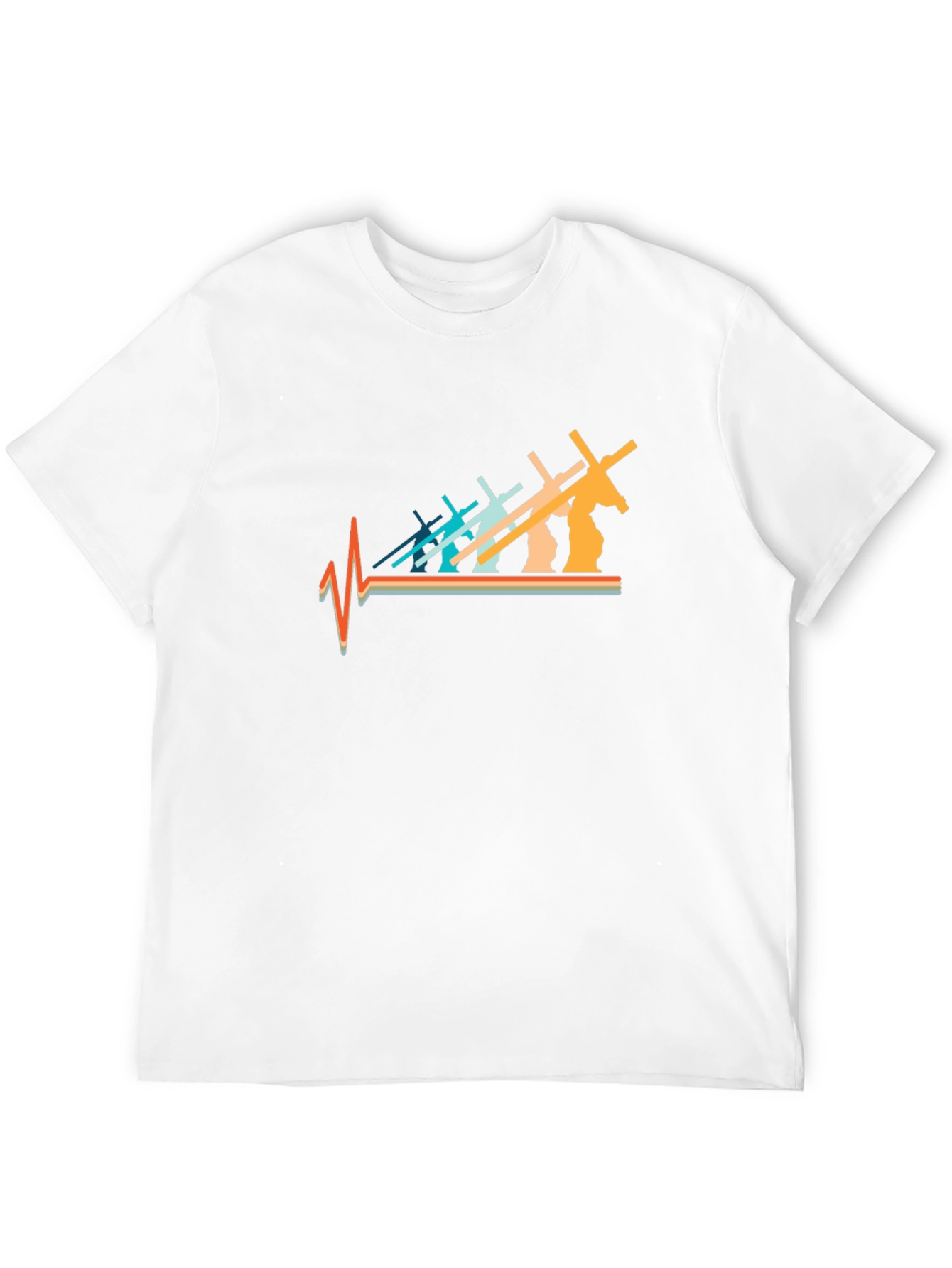 Faith Heartbeat Graphic Tee