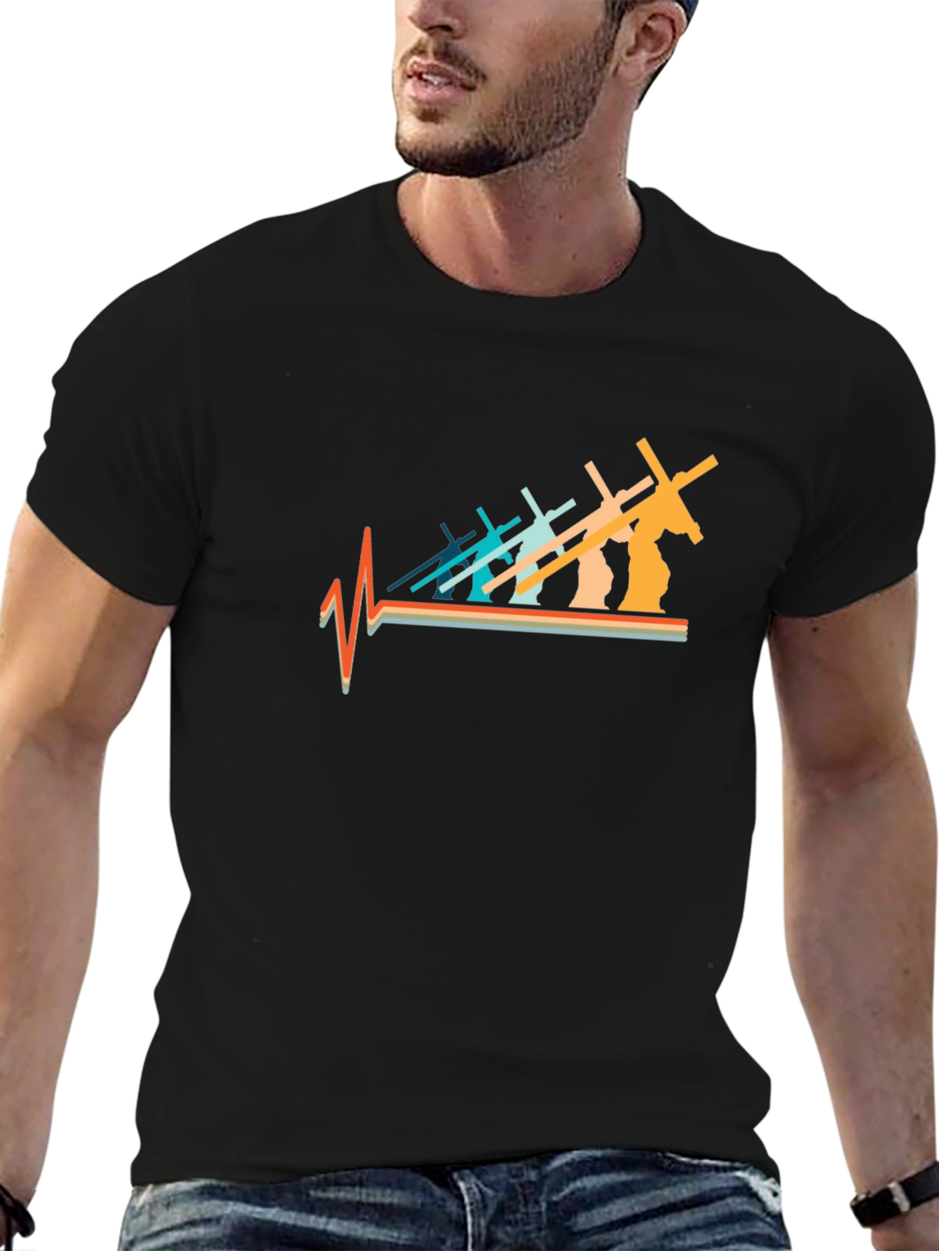 Faith Heartbeat Graphic Tee