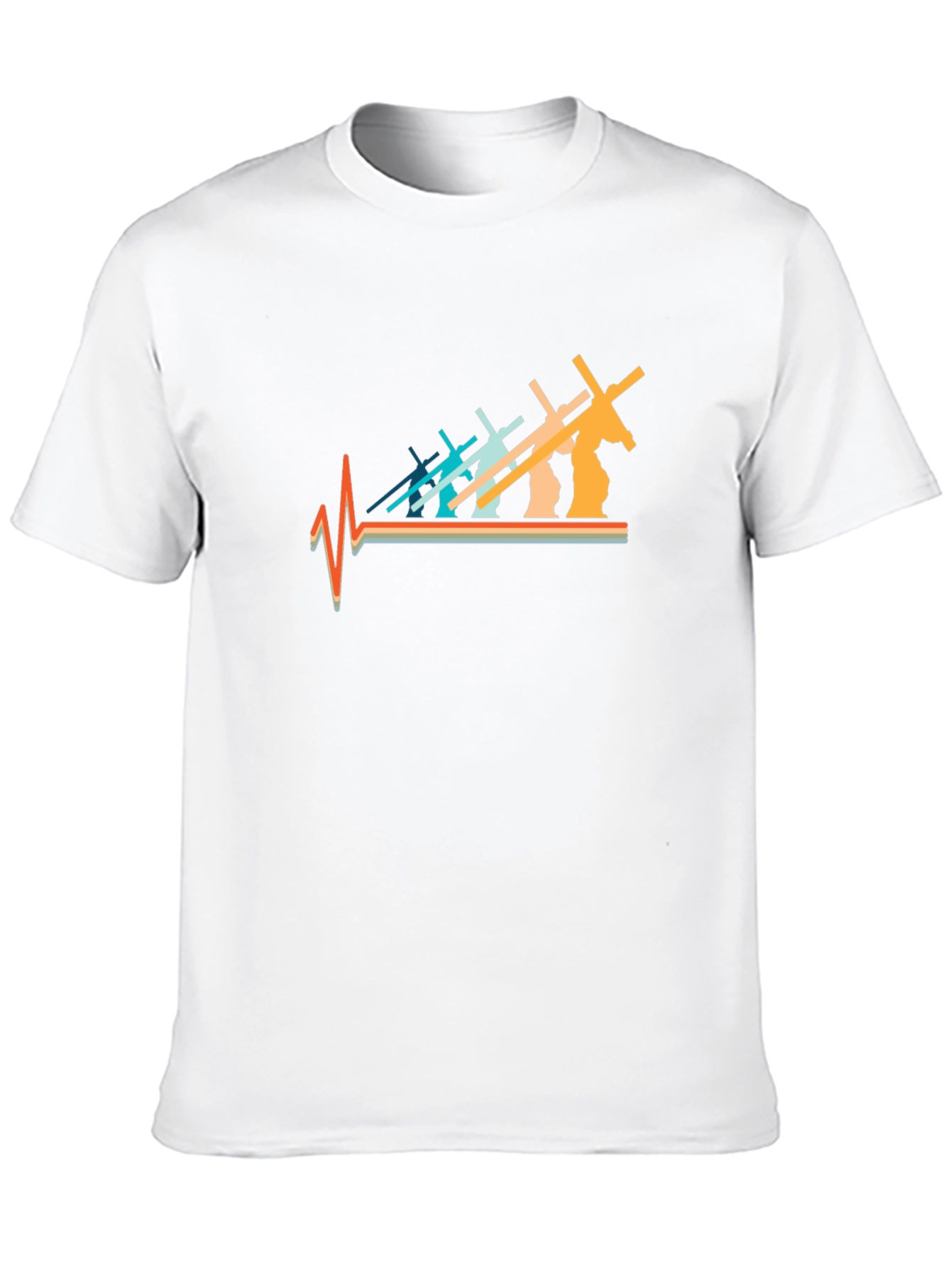 Faith Heartbeat Graphic Tee