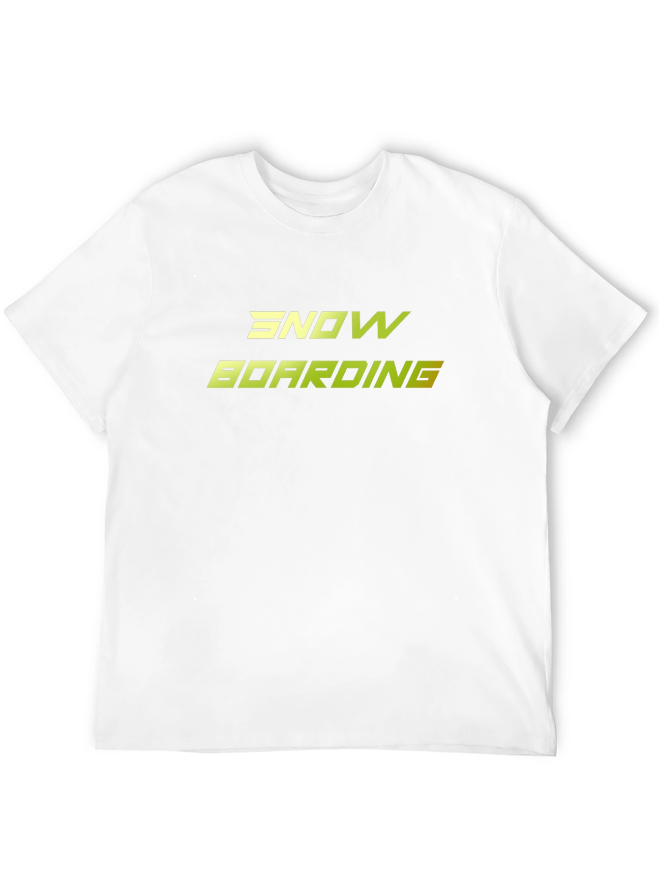 Snowboarding Graphic Black T-Shirt