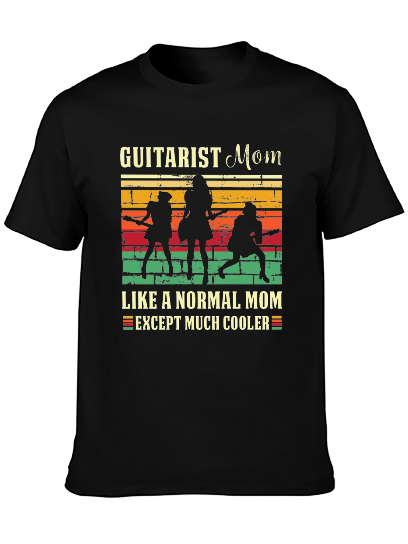 Guitarist Mom Graphic Tee - Cool Mom Shirt