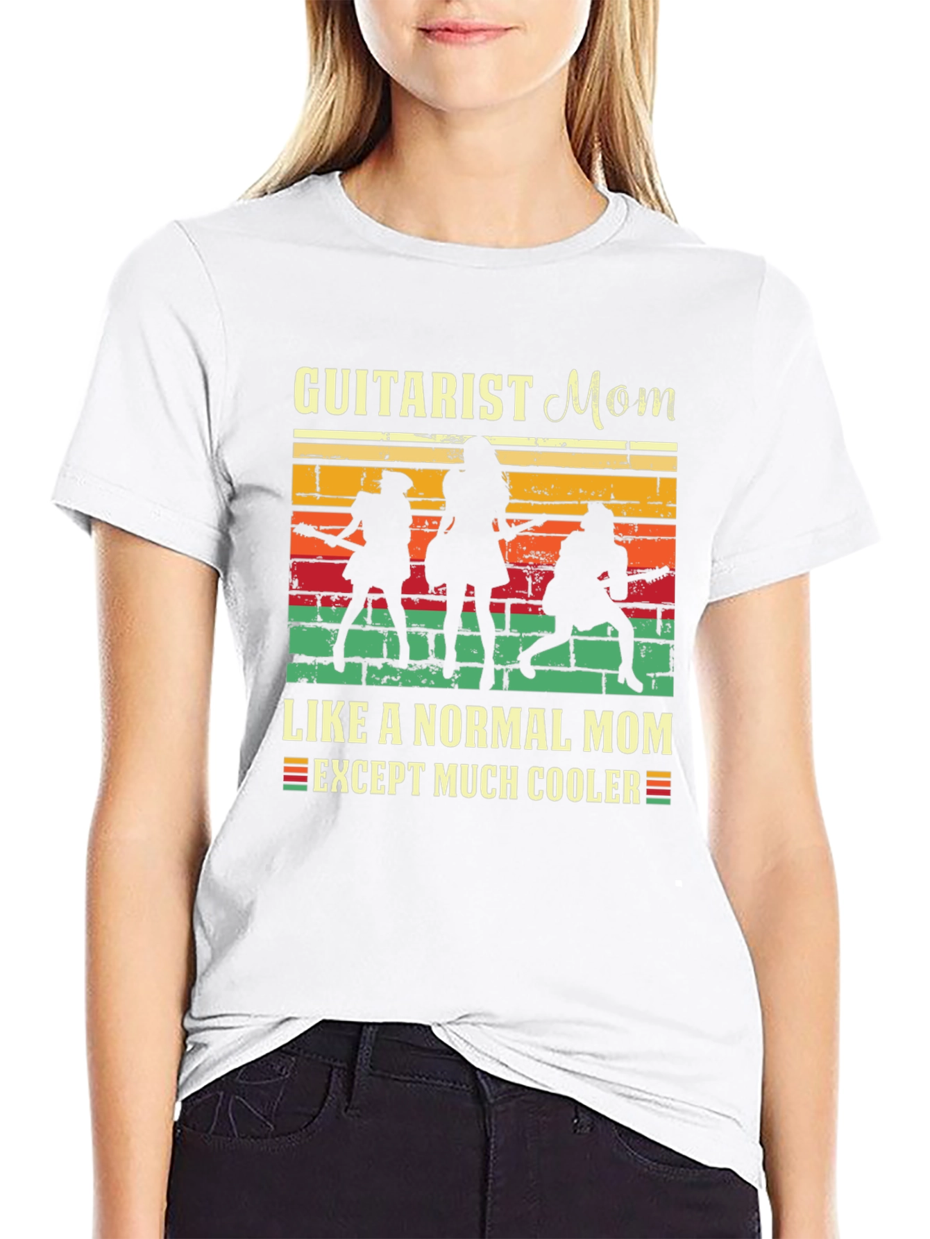 Guitarist Mom Graphic Tee - Cool Mom Shirt