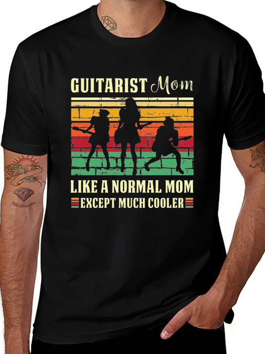 Guitarist Mom Graphic Tee - Cool Mom Shirt
