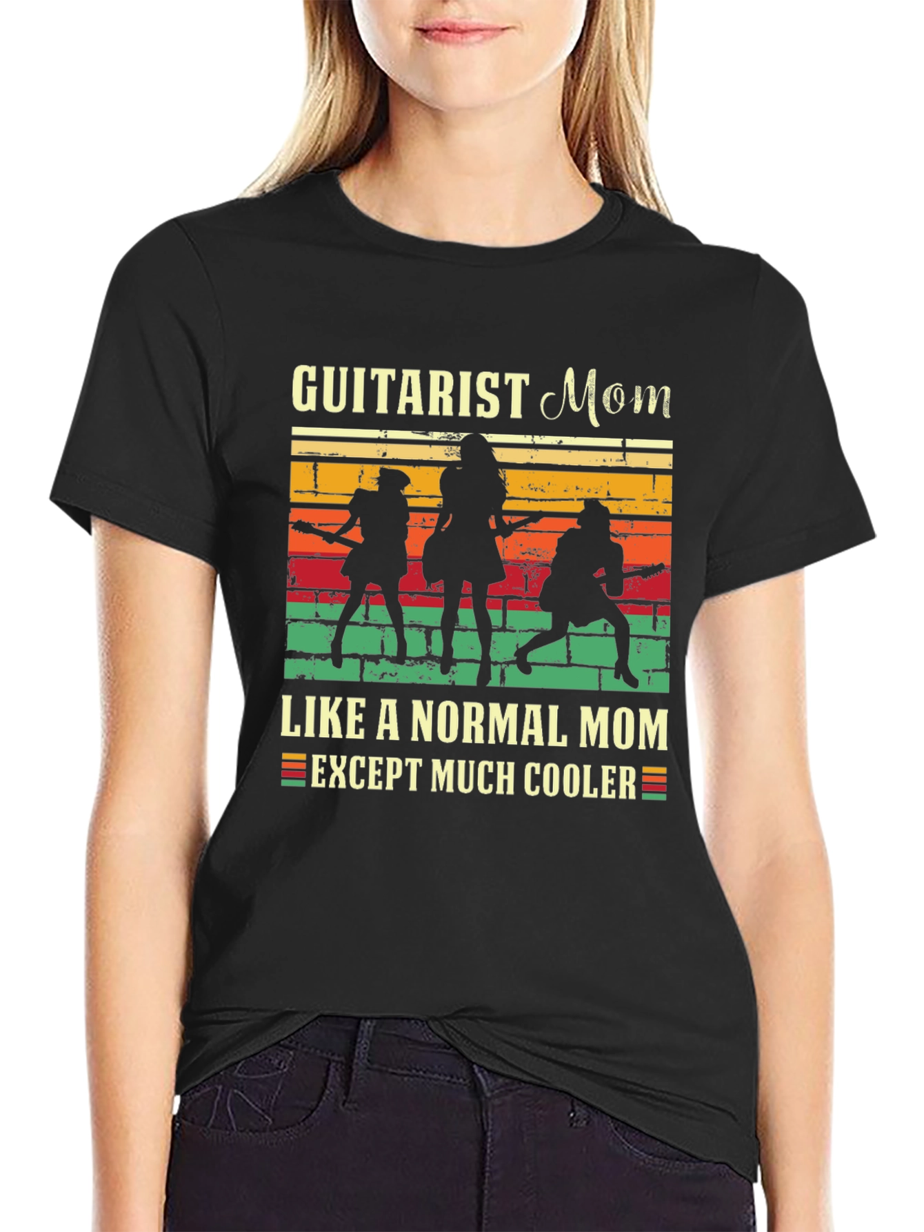 Guitarist Mom Graphic Tee - Cool Mom Shirt