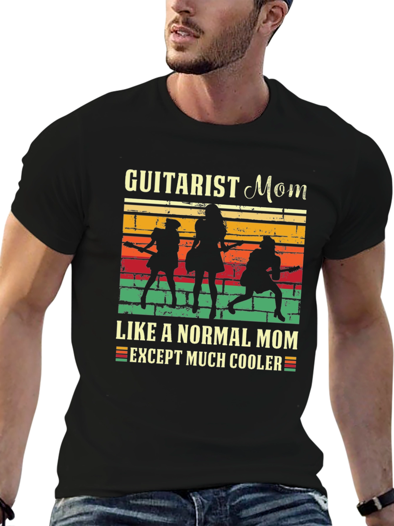 Guitarist Mom Graphic Tee - Cool Mom Shirt