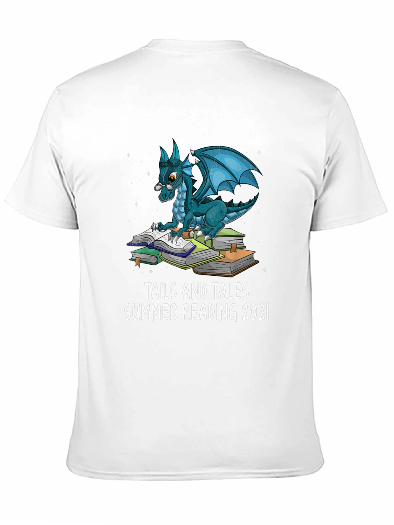 Reading Dragon Graphic Tee