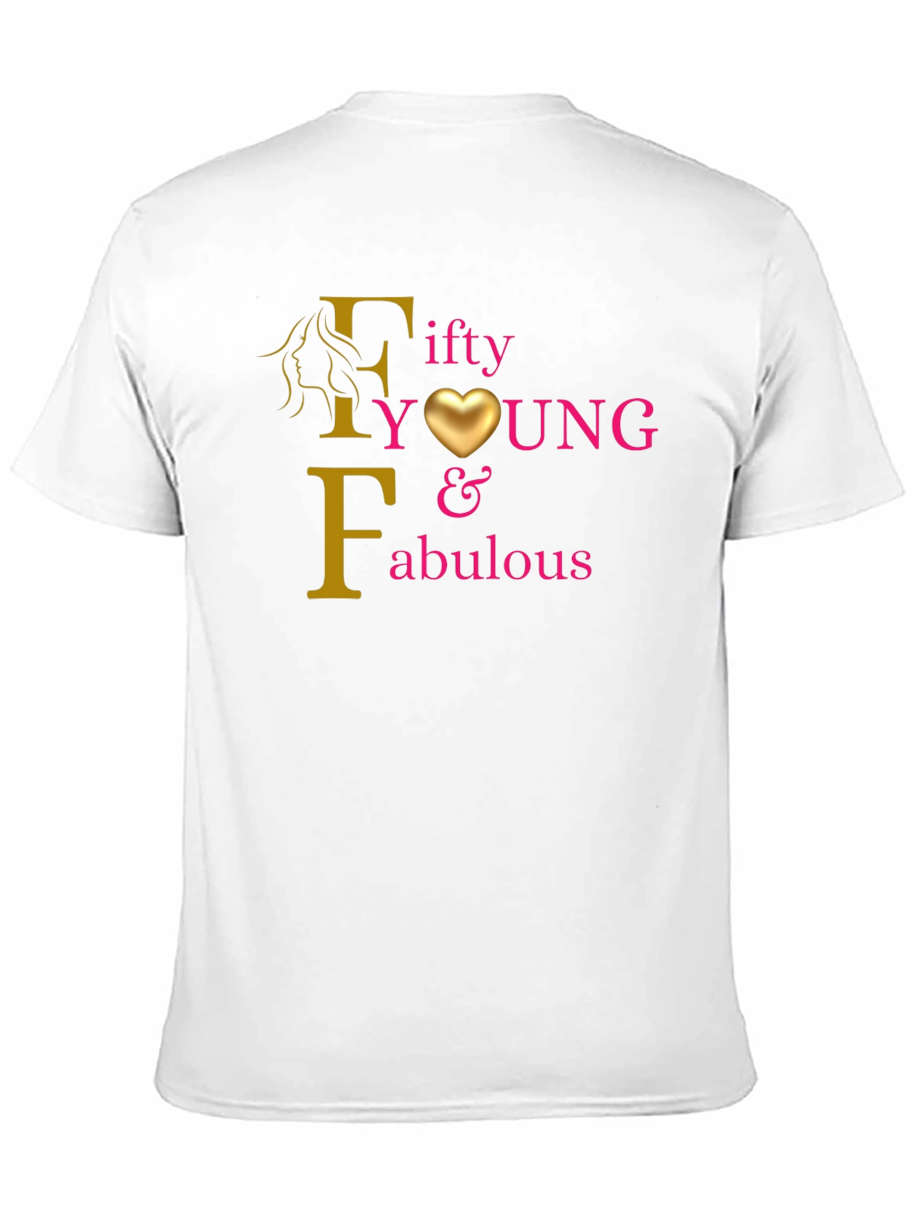 Fifty Young & Fabulous Black Graphic Tee