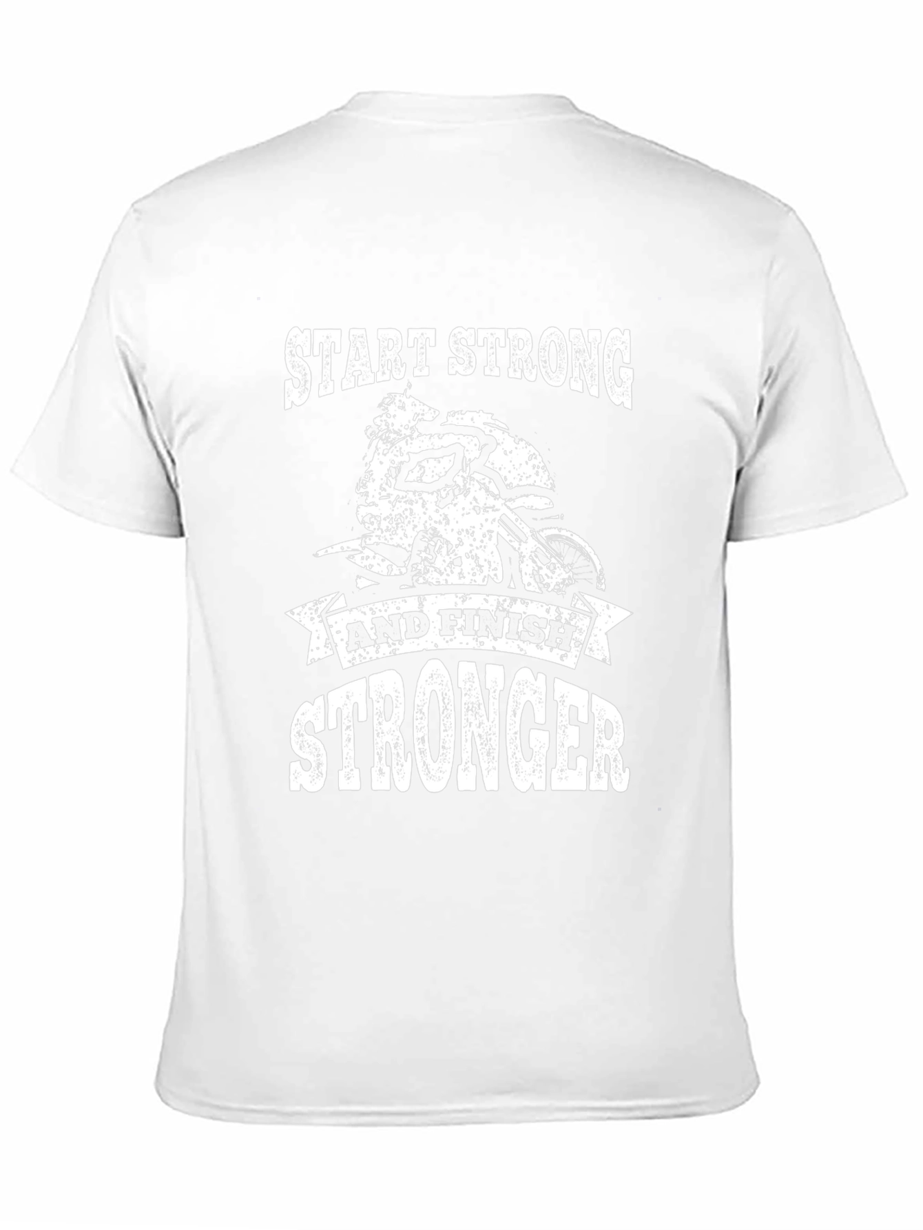 Start Stronger Mens Graphic Tee