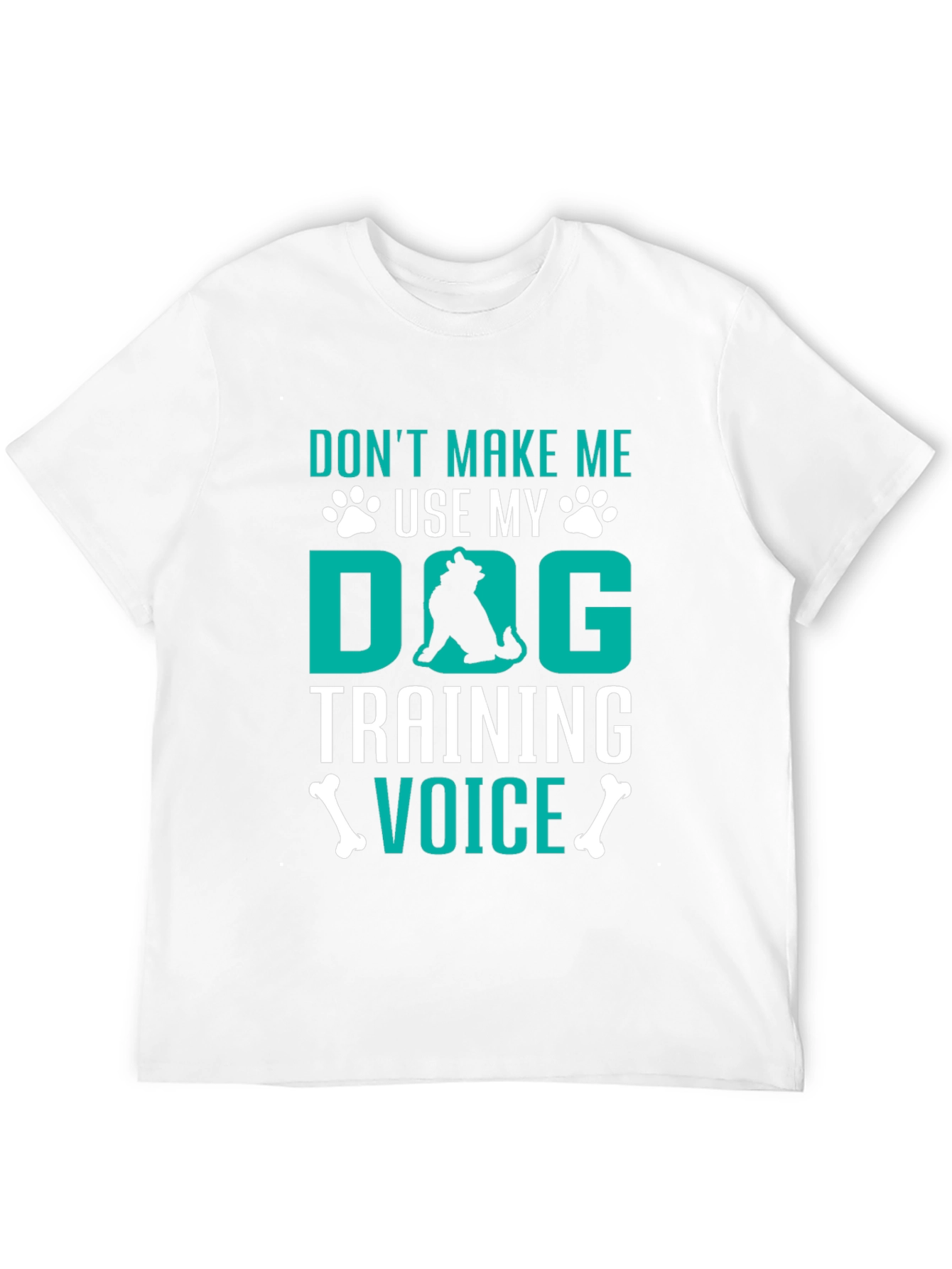 Dog Training Voice T-Shirt - Funny Dog Lover Tee