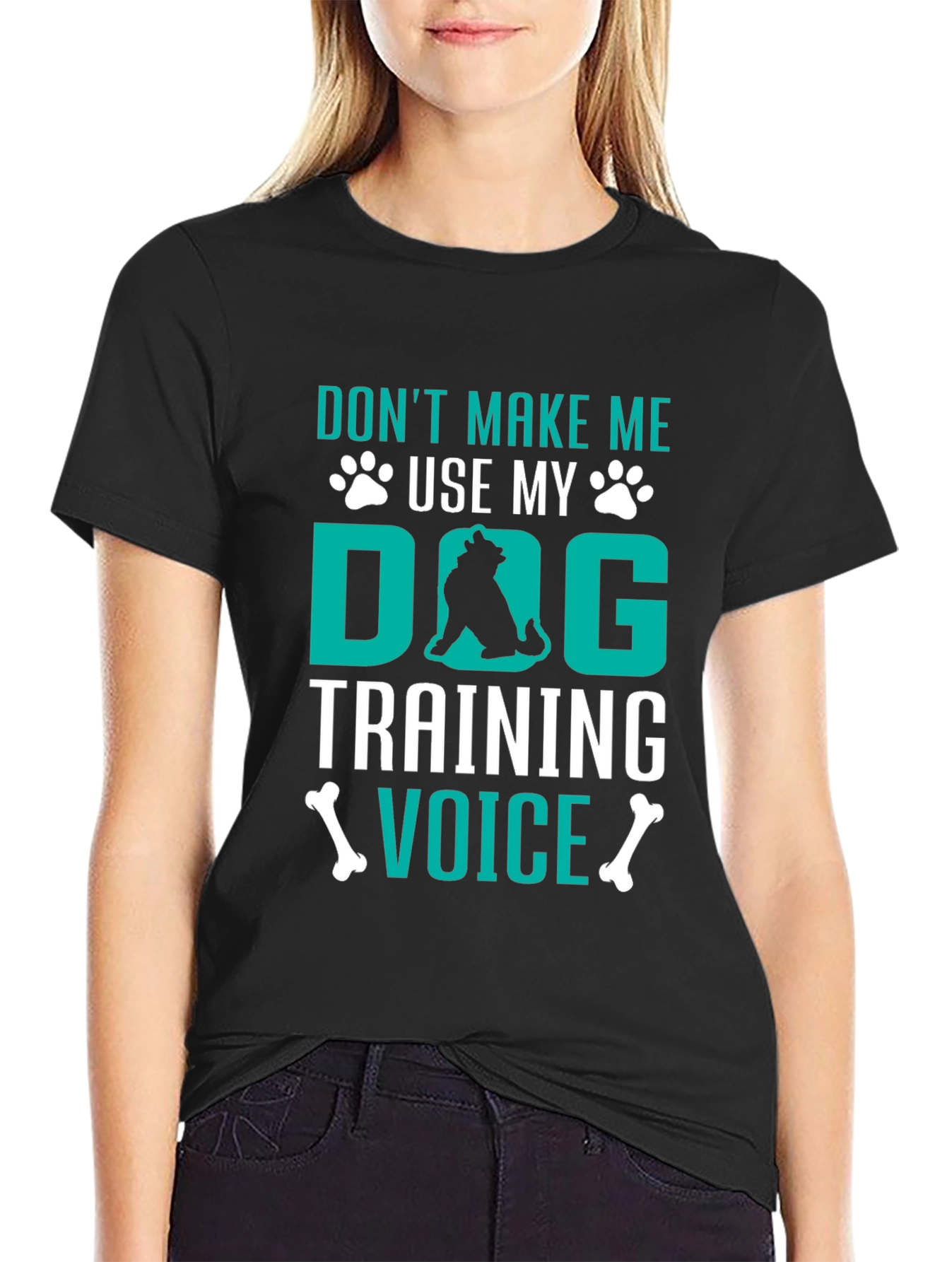 Dog Training Voice T-Shirt - Funny Dog Lover Tee