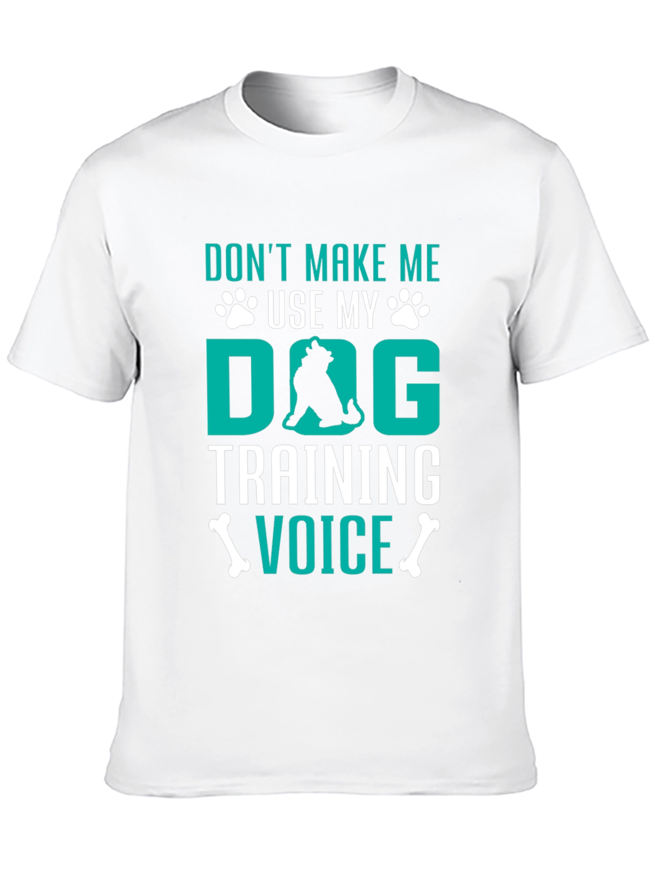 Dog Training Voice T-Shirt - Funny Dog Lover Tee