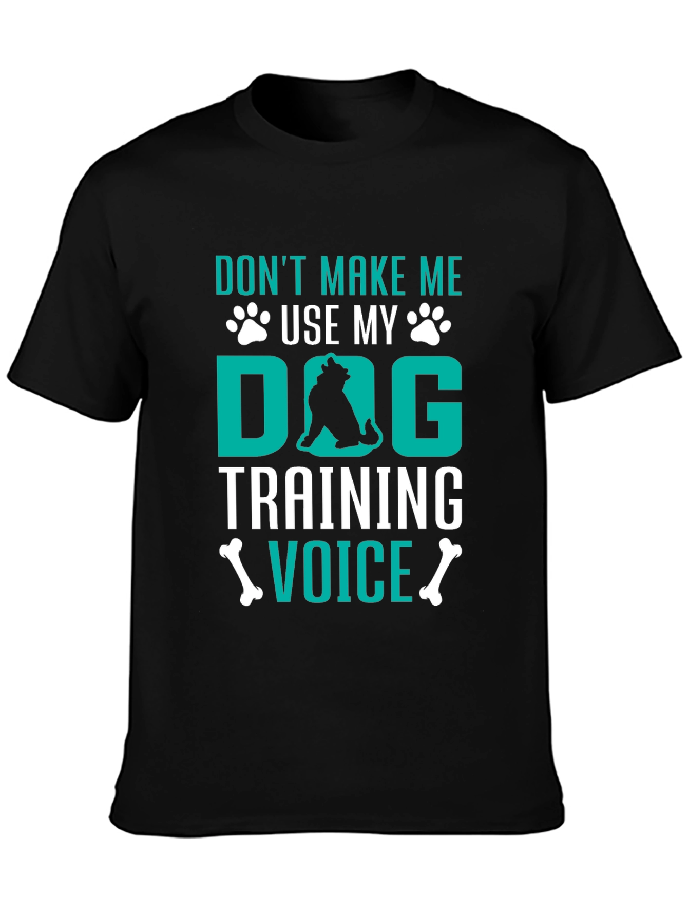 Dog Training Voice T-Shirt - Funny Dog Lover Tee