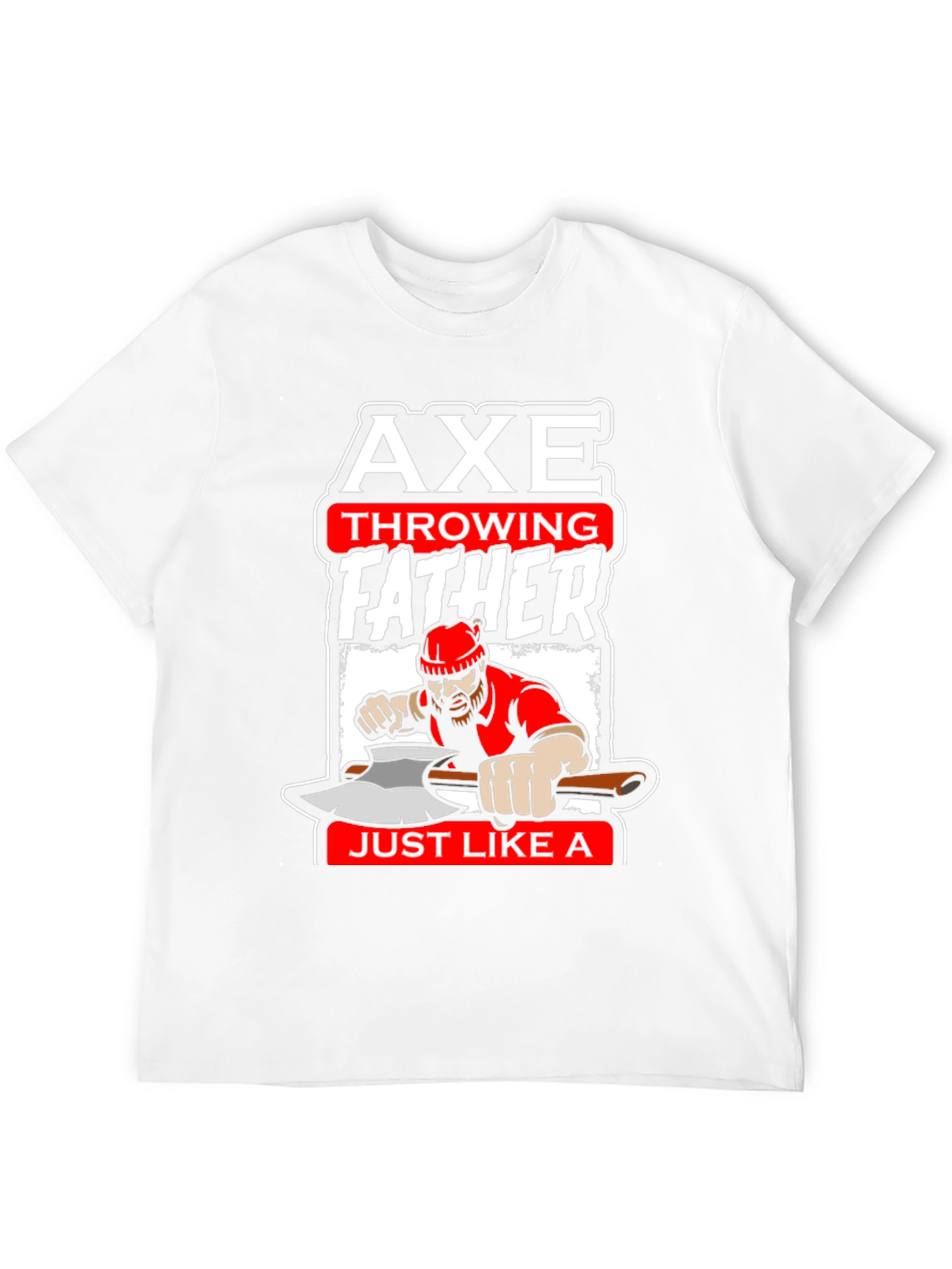 Axe Throwing Father T-Shirt