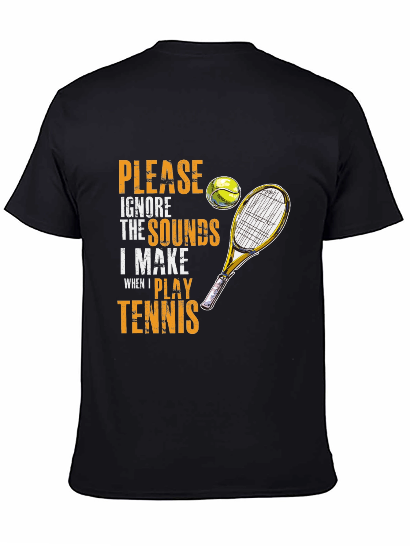 Tennis Player Humor Graphic T-Shirt