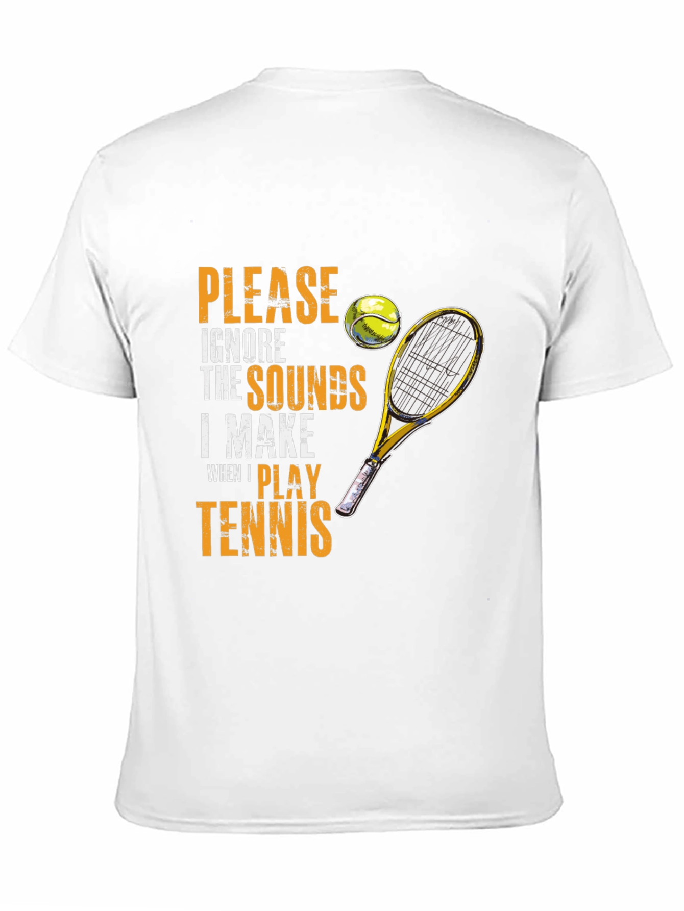 Tennis Player Humor Graphic T-Shirt