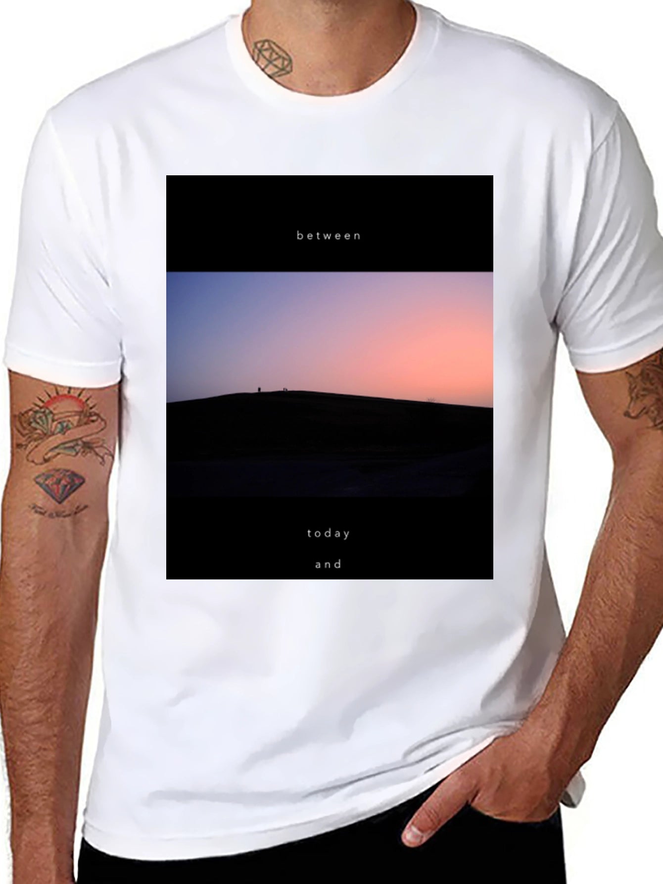 Between Today and T-Shirt - Stylish Graphic Tee