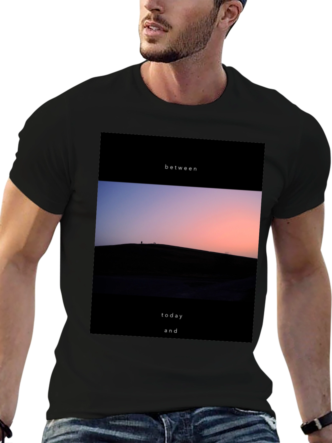 Between Today and T-Shirt - Stylish Graphic Tee