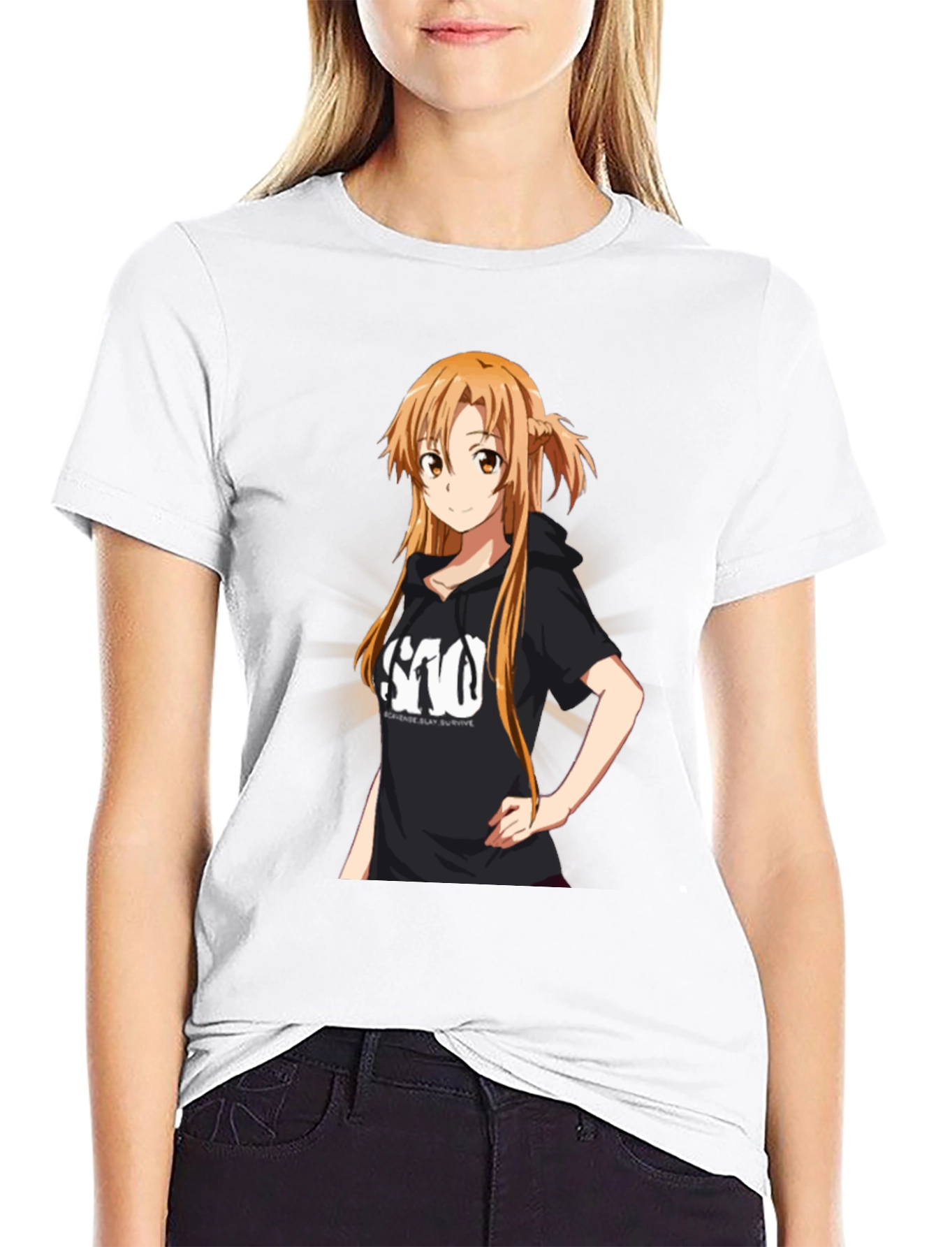 Anime T-Shirt - Sword Art Online Asuna