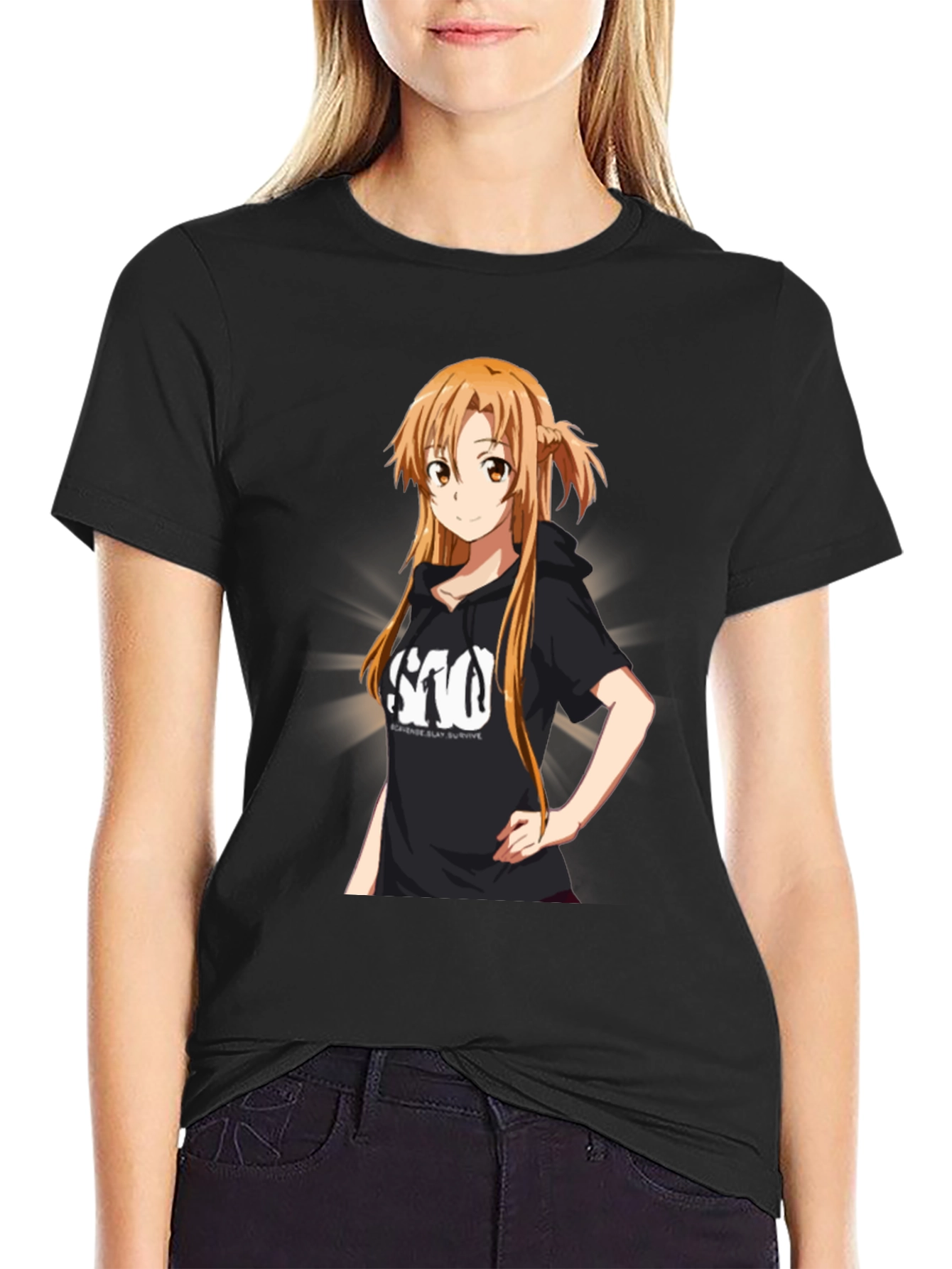 Anime T-Shirt - Sword Art Online Asuna