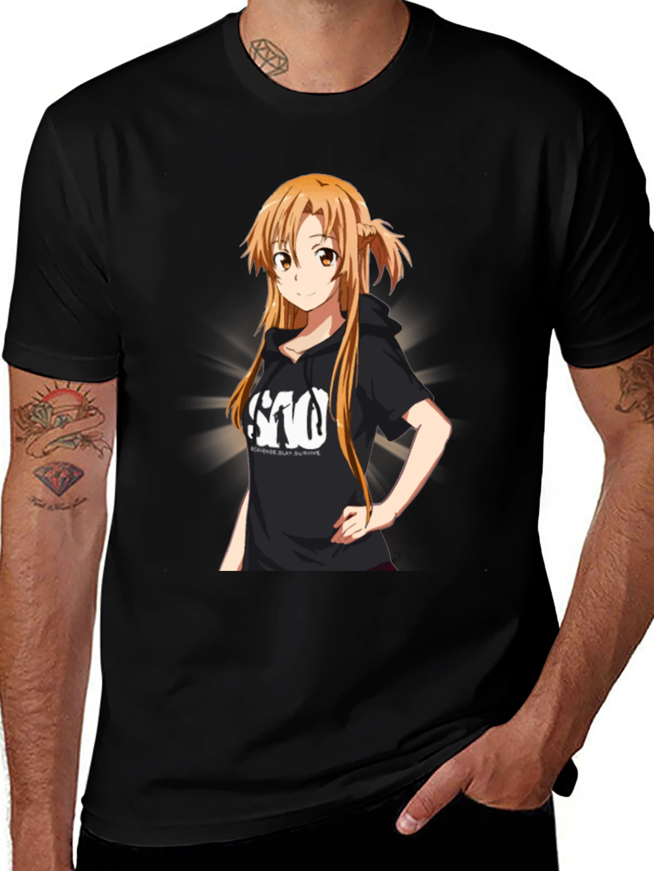 Anime T-Shirt - Sword Art Online Asuna