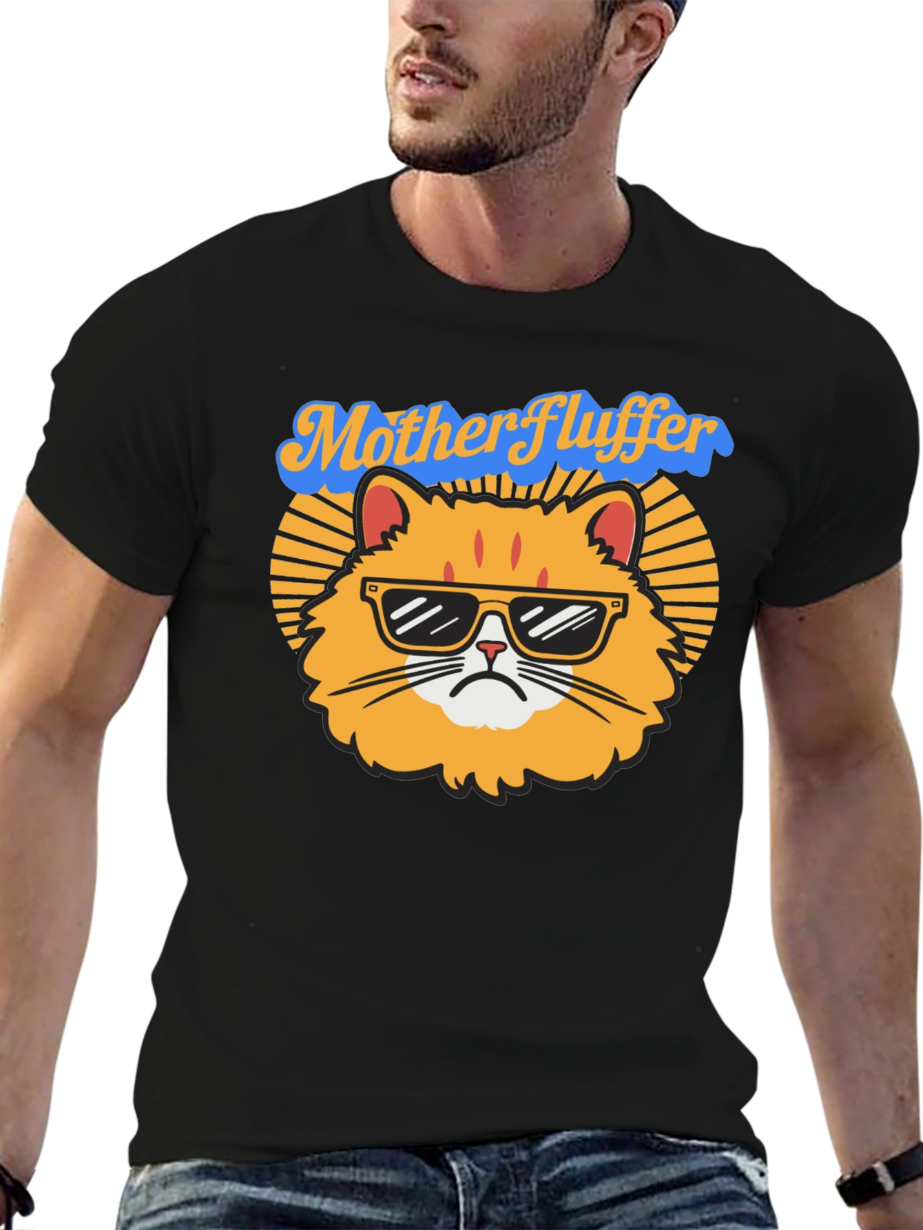 Mother Fluffer Cat T-Shirt