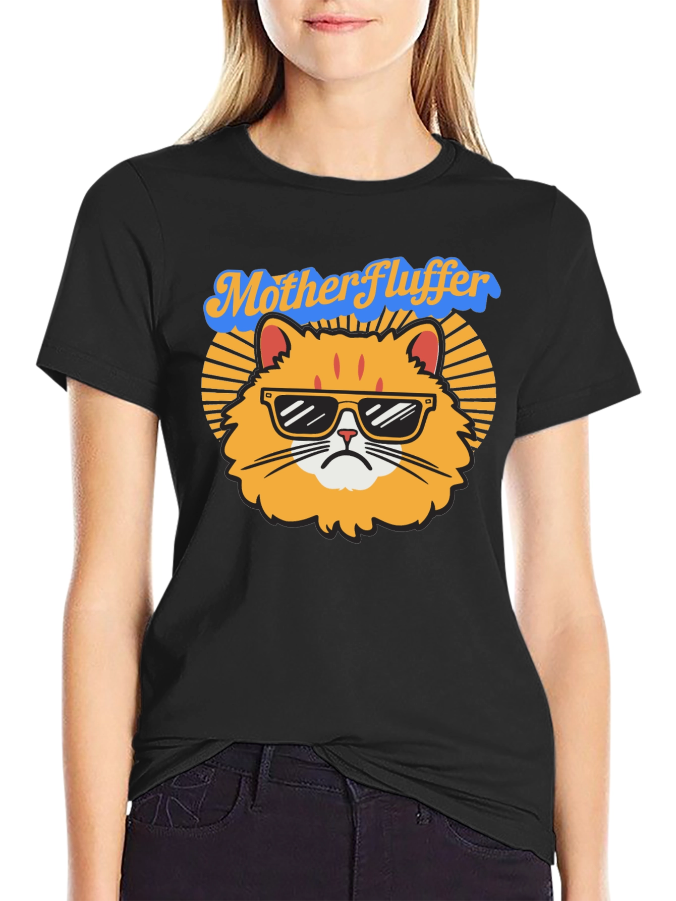 Mother Fluffer Cat T-Shirt