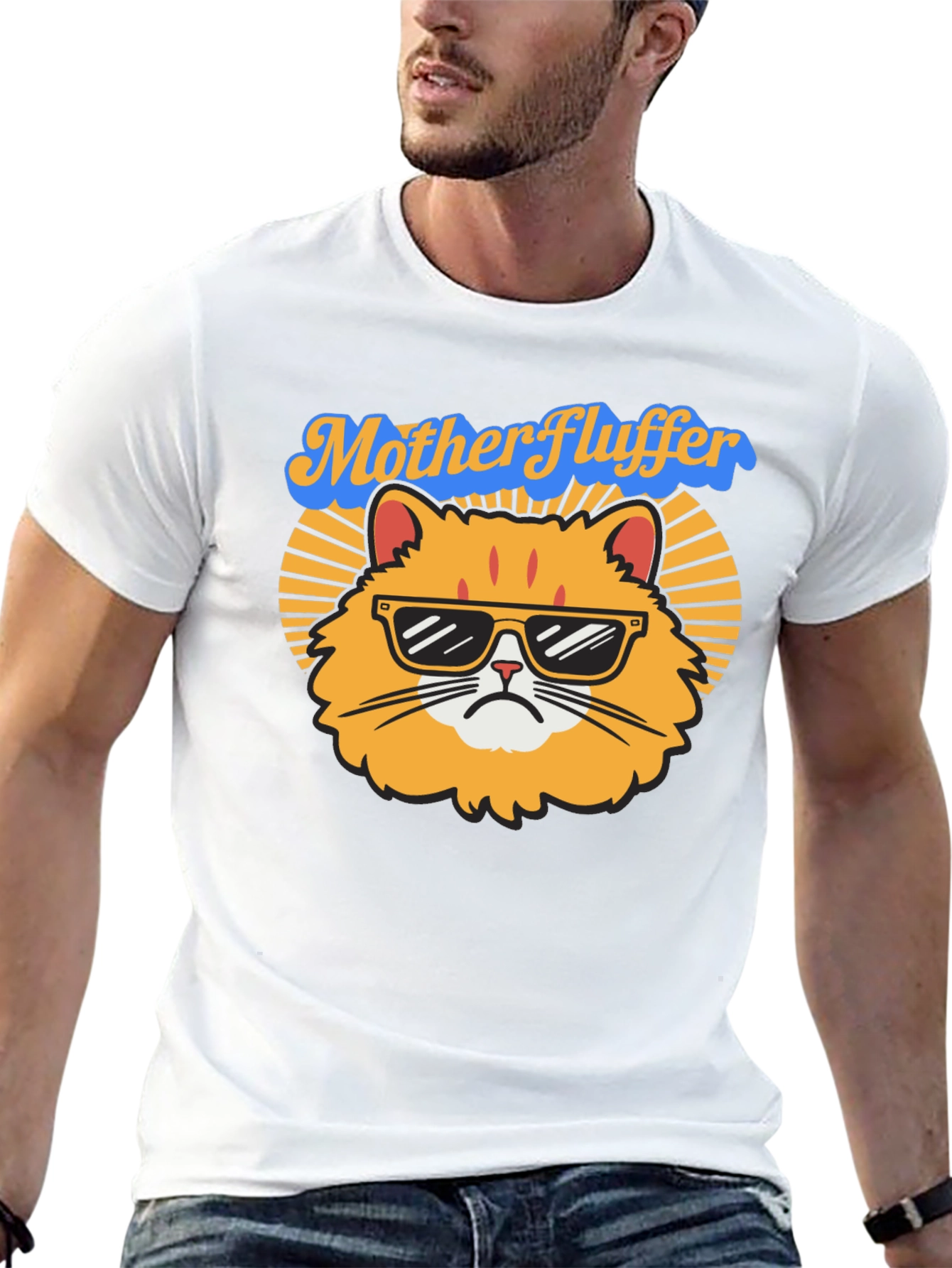 Mother Fluffer Cat T-Shirt