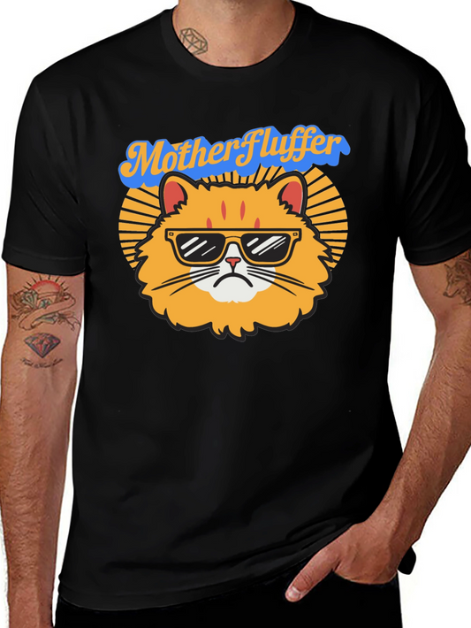 Mother Fluffer Cat T-Shirt