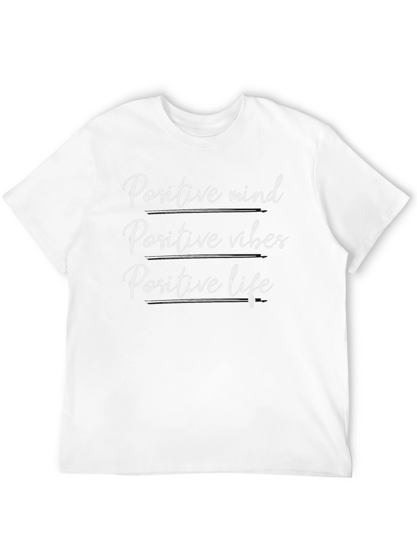 Positive Mindset T-Shirt - Black