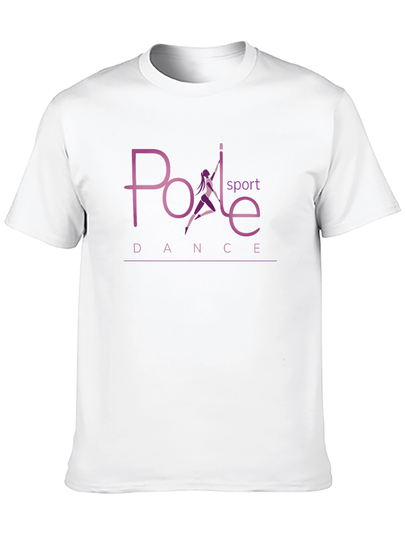 Pole Dance Sport Graphic Tee - Black