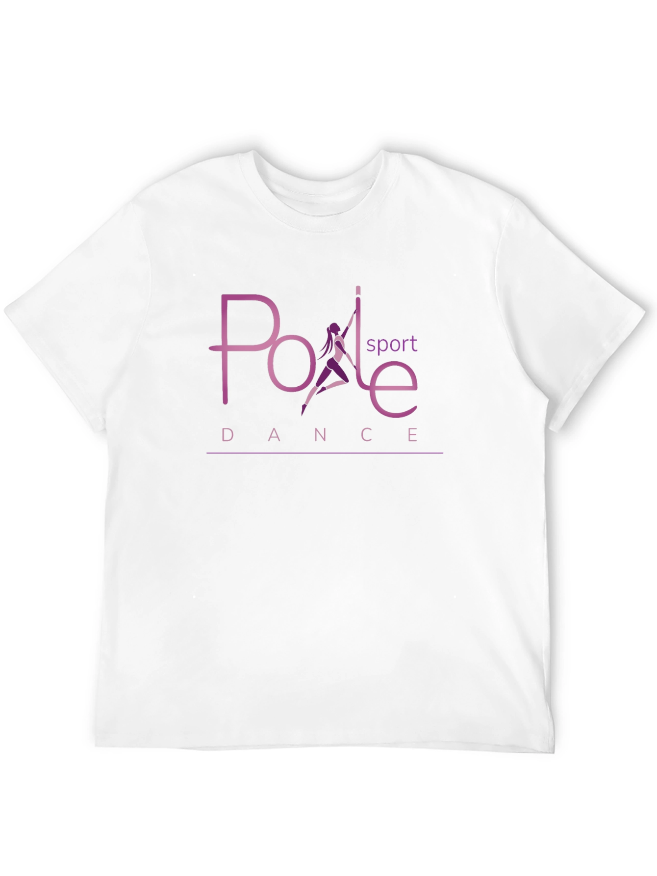 Pole Dance Sport Graphic Tee - Black
