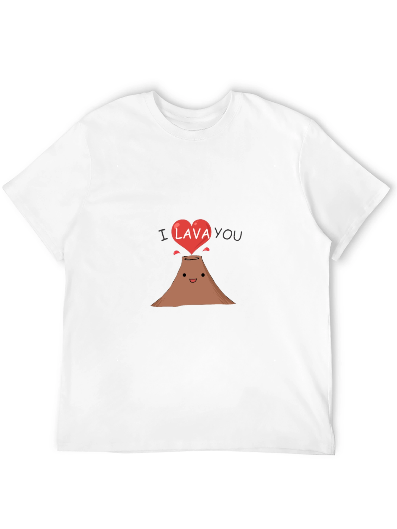 I Lava You Graphic Tee - Cute Volcano T-Shirt