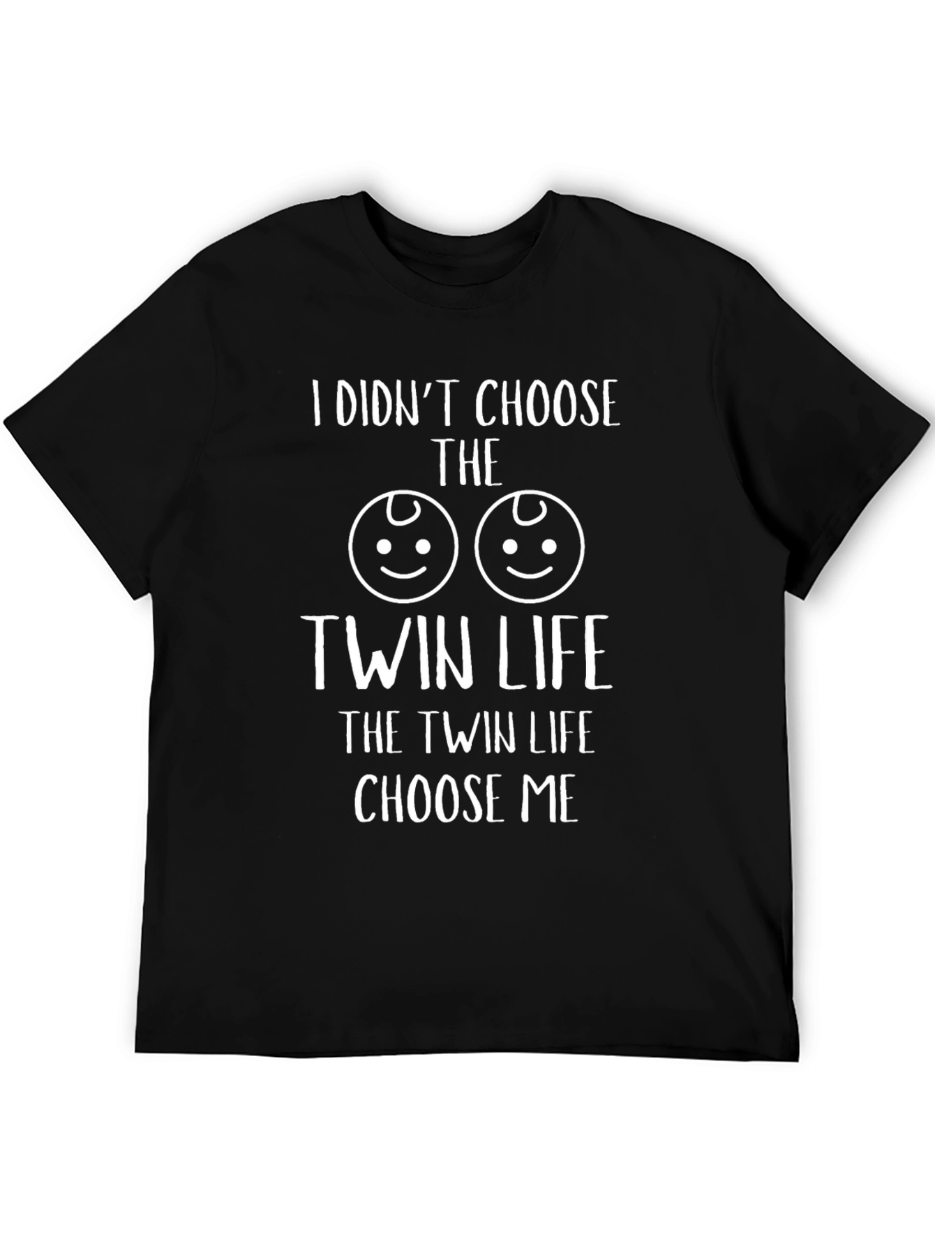 Twin Life Graphic Tee - Funny Twins T-Shirt