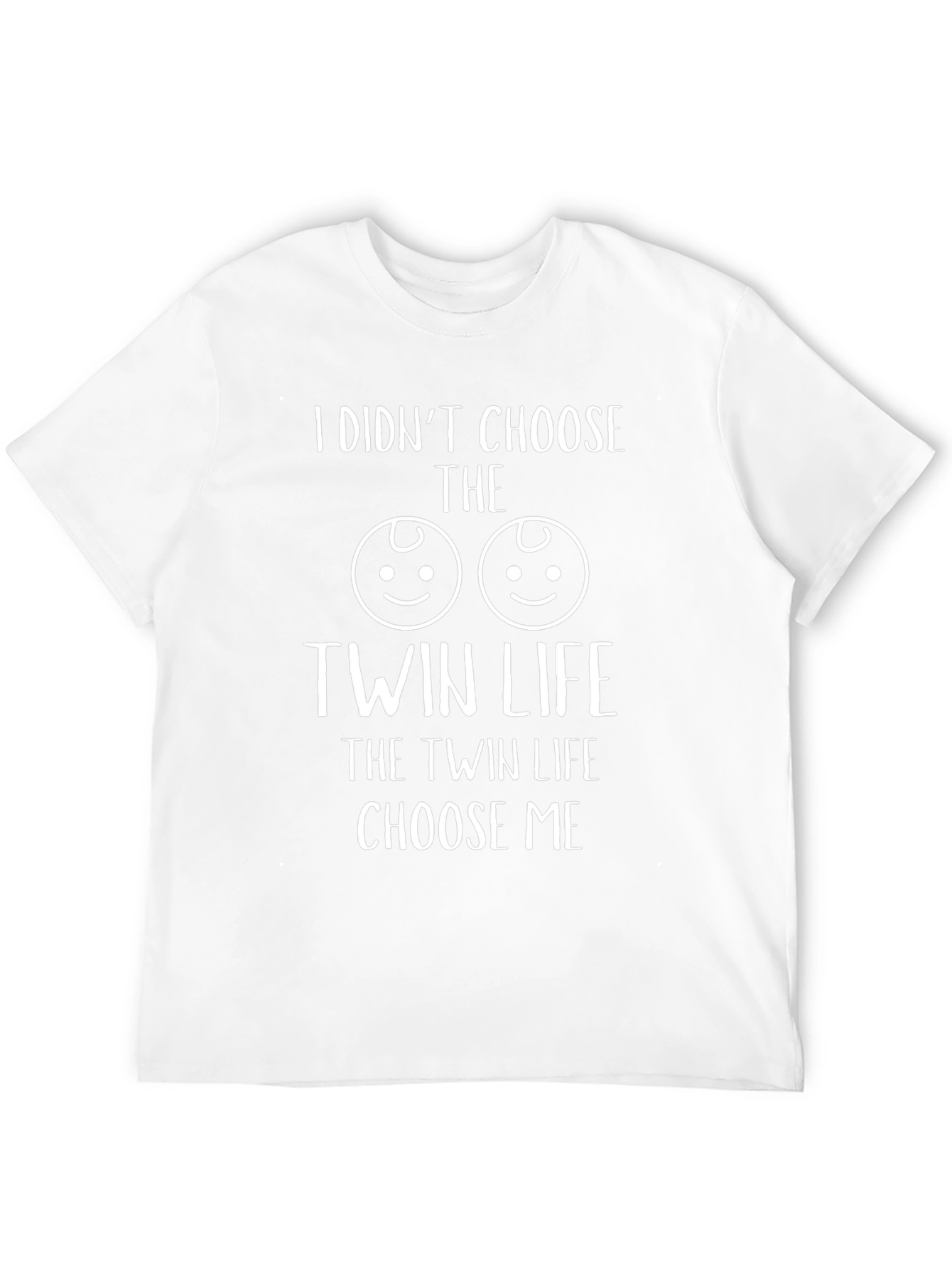 Twin Life Graphic Tee - Funny Twins T-Shirt