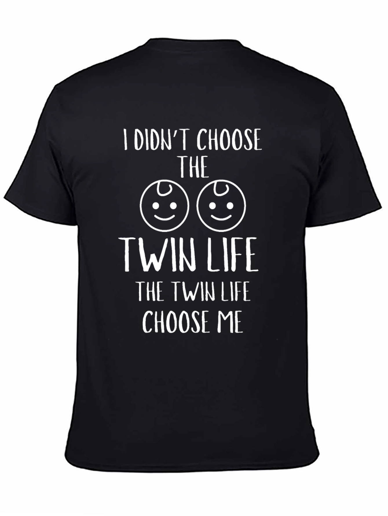 Twin Life Graphic Tee - Funny Twins T-Shirt
