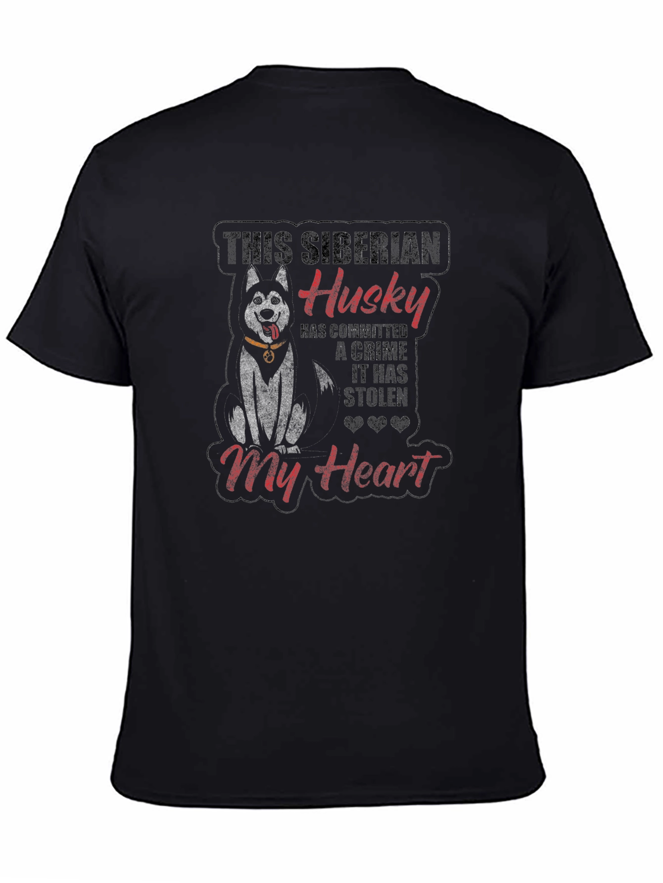 Siberian Husky T-Shirt - My Heart