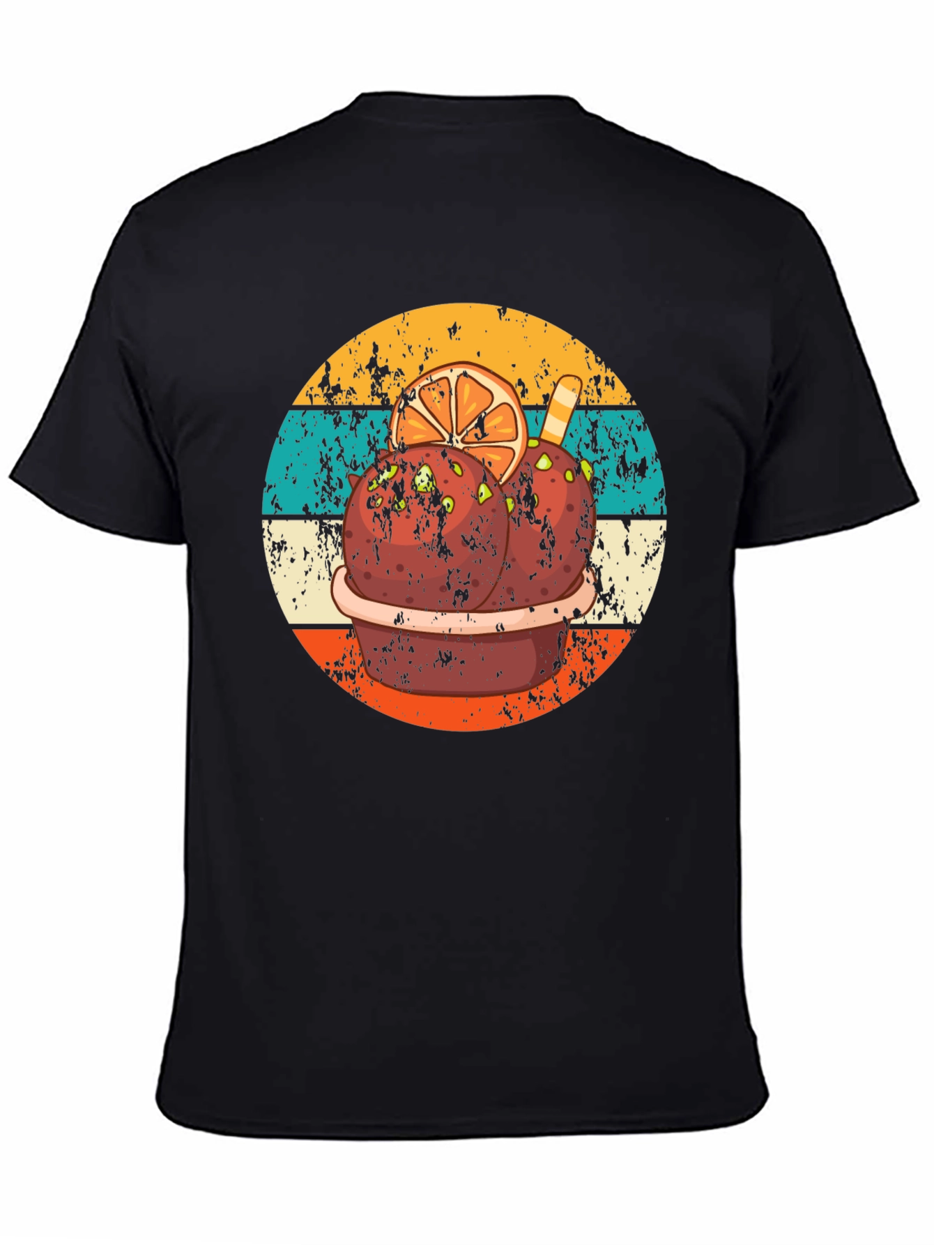 Horchata Inspired Graphic Tee - Black T-Shirt