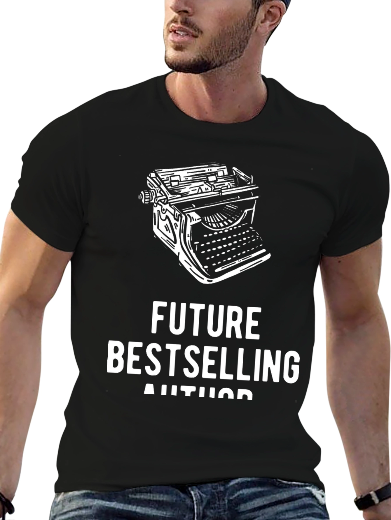 Future Bestselling Author T-Shirt - Writer Gift