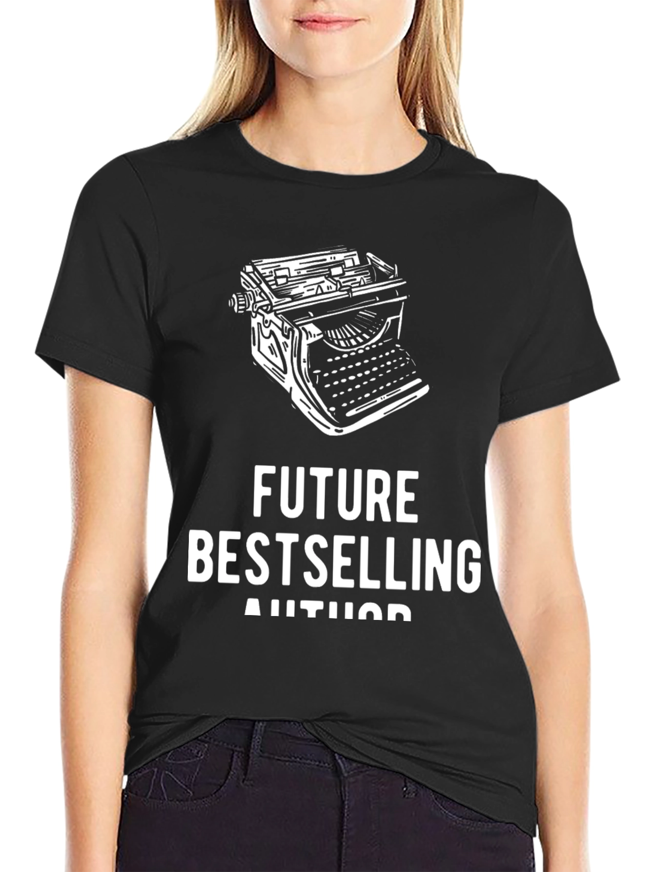 Future Bestselling Author T-Shirt - Writer Gift