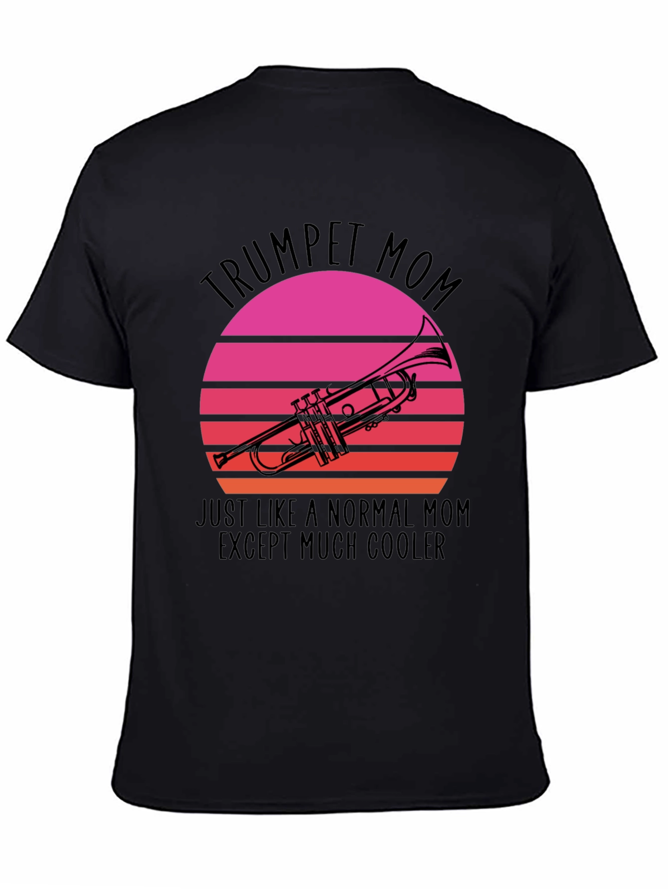 Trumpet Mom T-Shirt - Cool Mom Graphic Tee