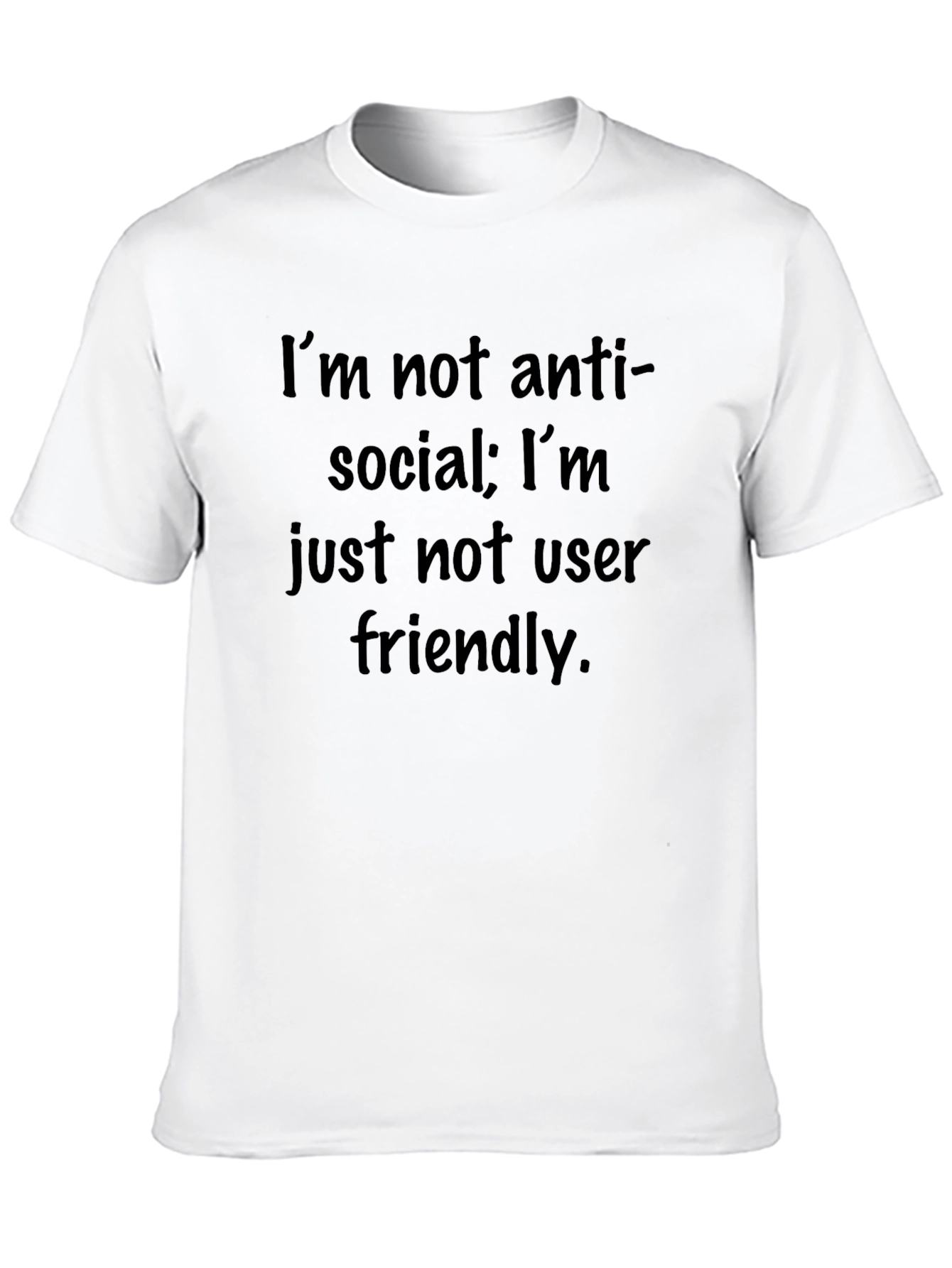 Anti-Social User Friendly Graphic Tee