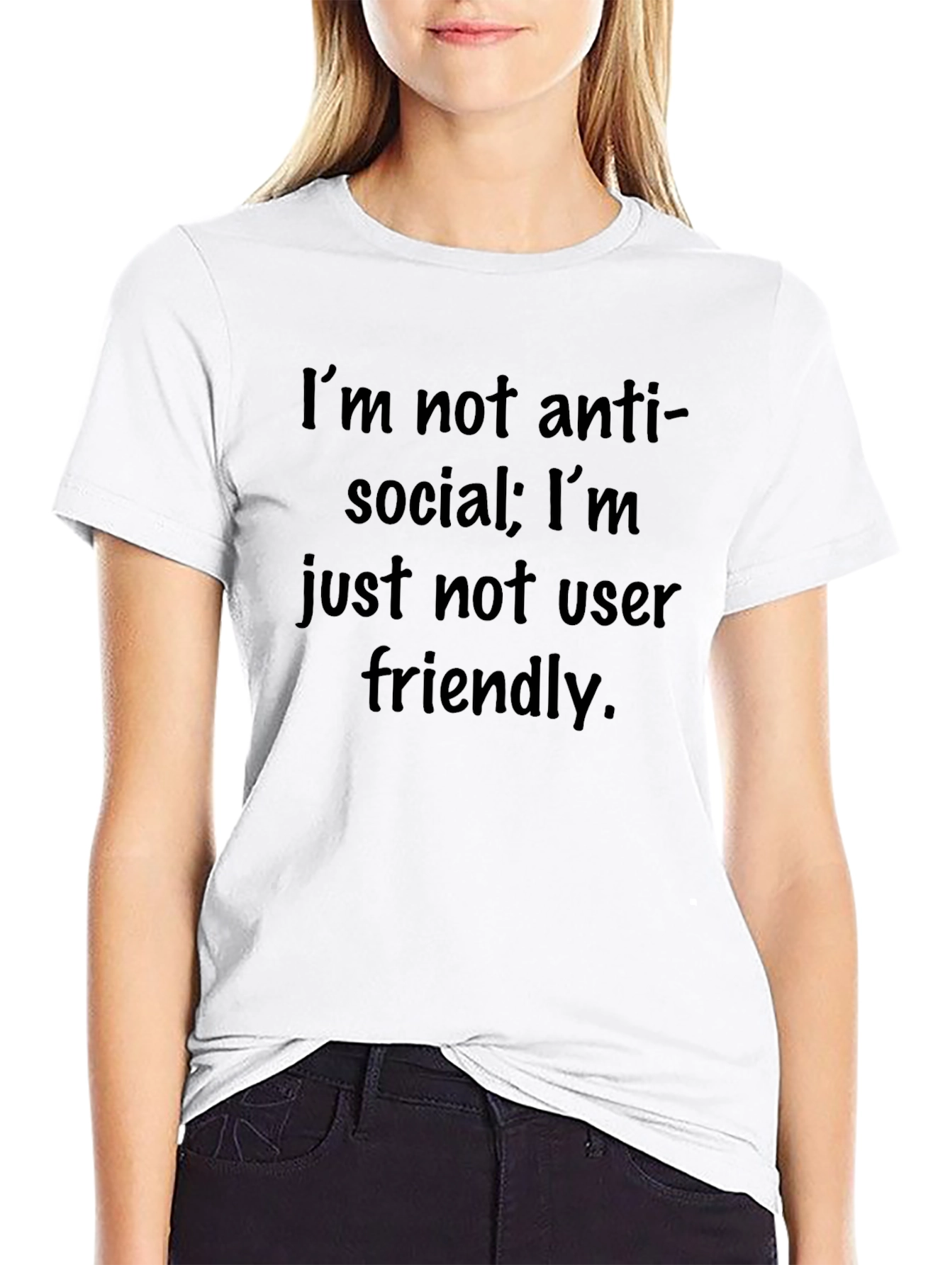 Anti-Social User Friendly Graphic Tee