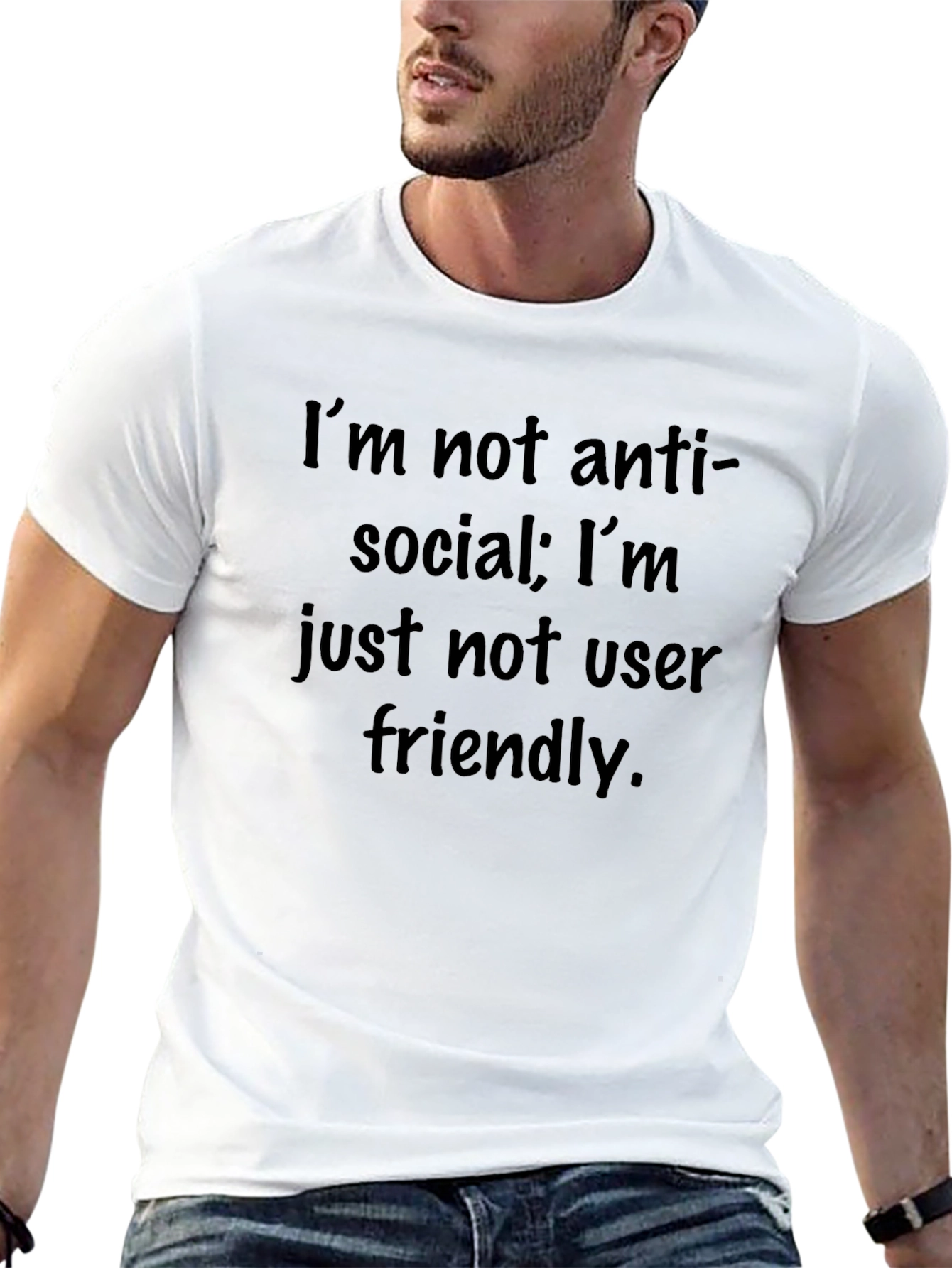 Anti-Social User Friendly Graphic Tee