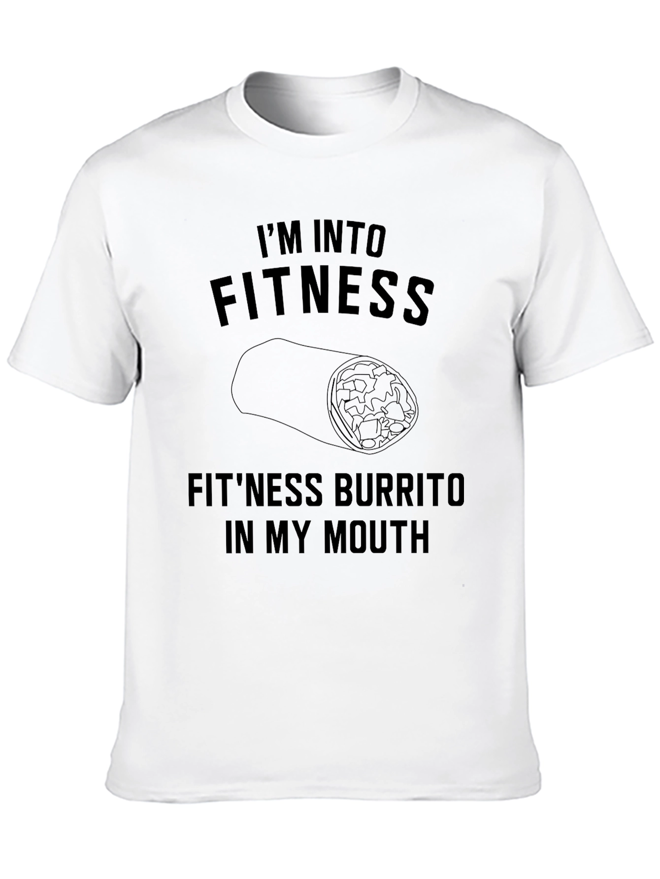Fitness Burrito Graphic T-Shirt
