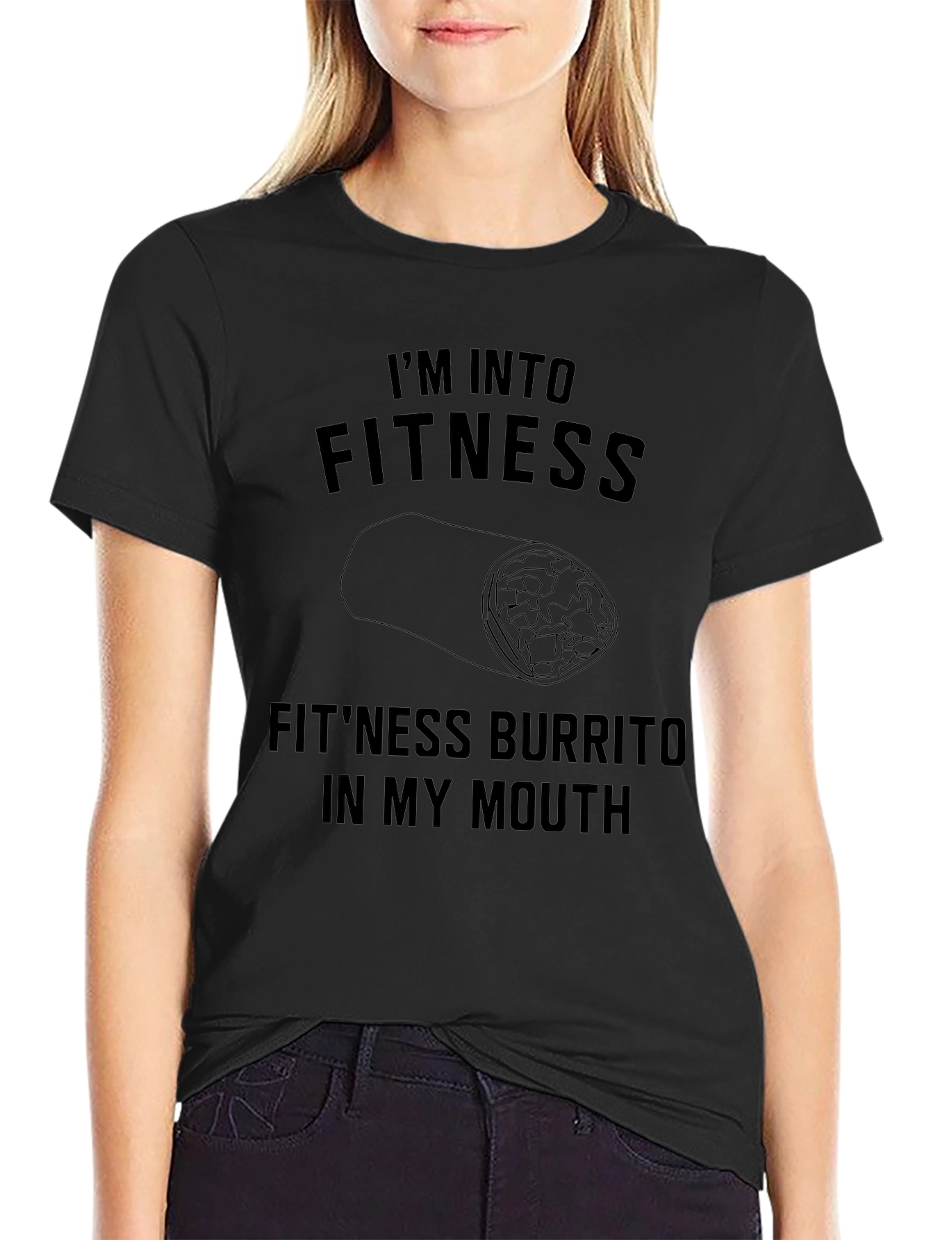 Fitness Burrito Graphic T-Shirt