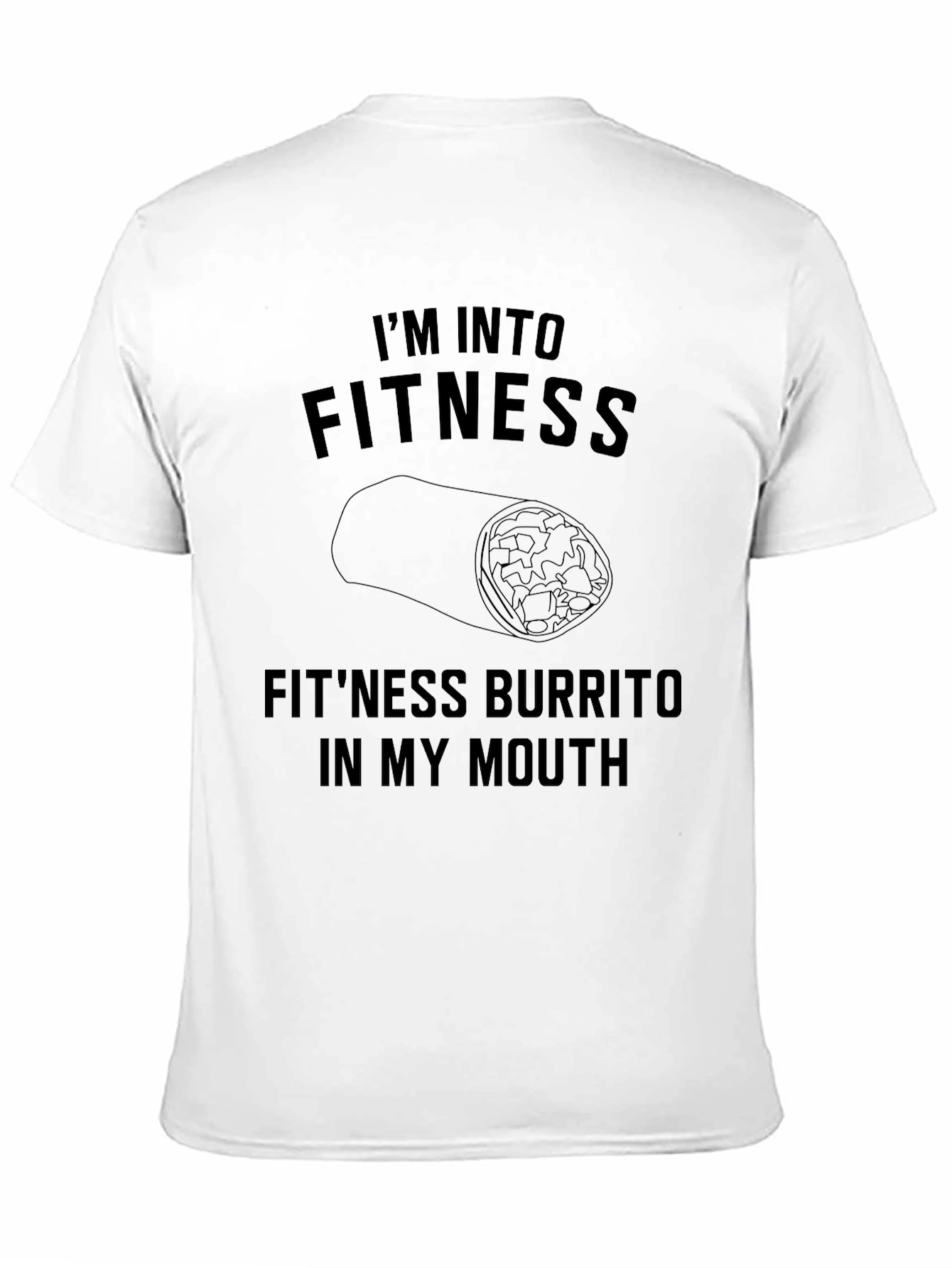 Fitness Burrito Graphic T-Shirt
