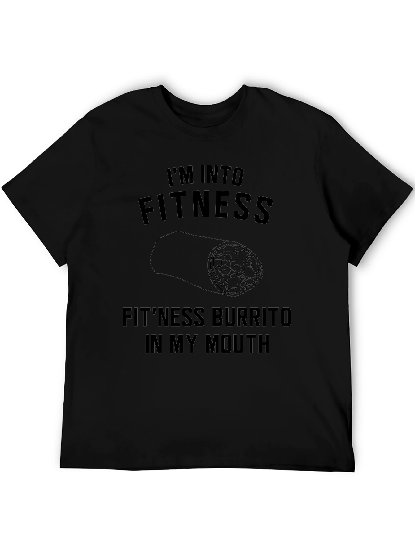 Fitness Burrito Graphic T-Shirt