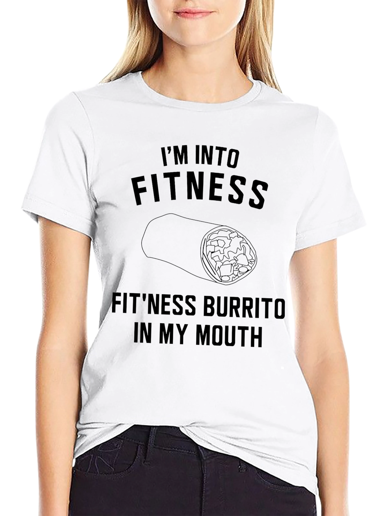 Fitness Burrito Graphic T-Shirt